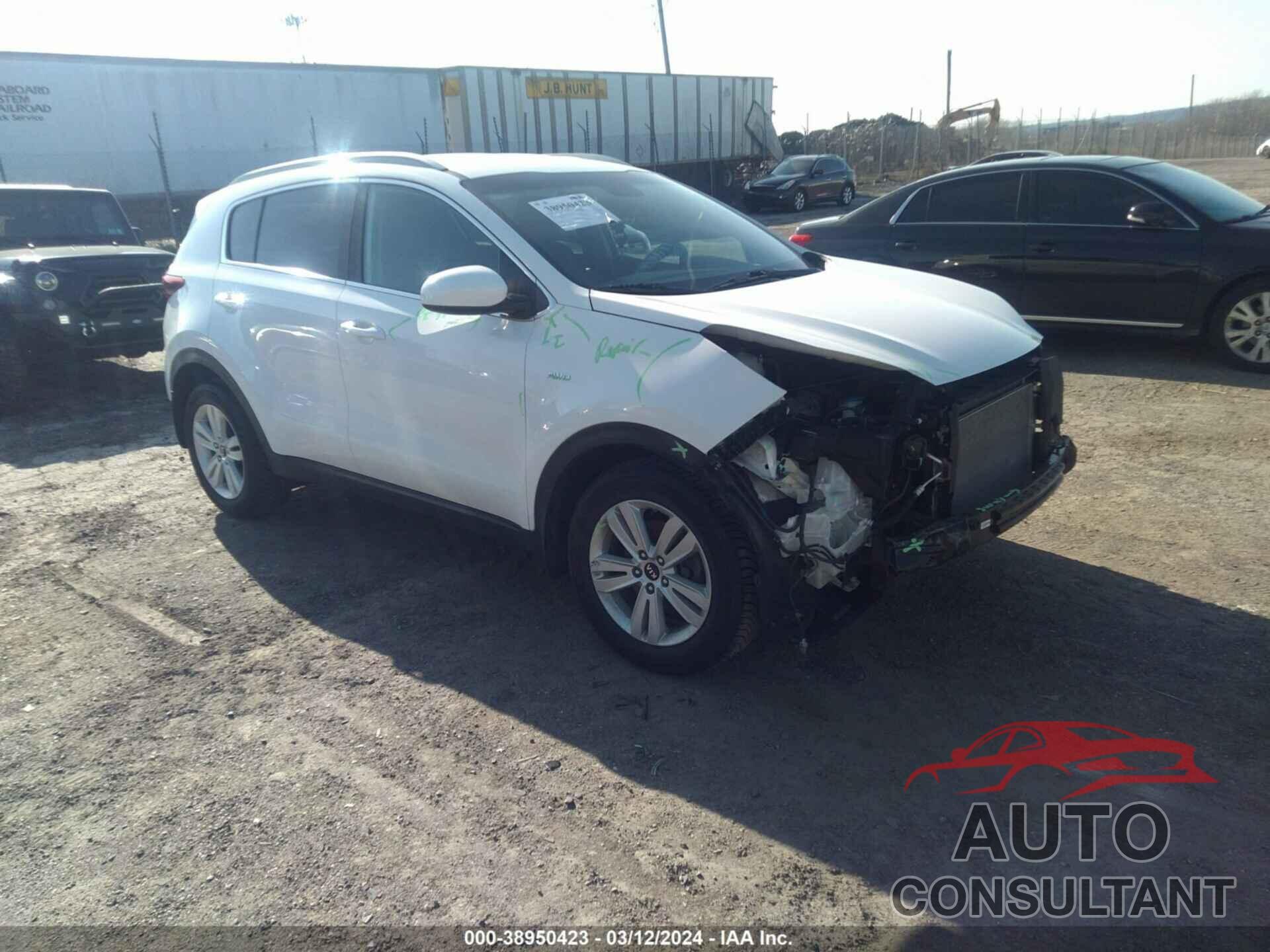 KIA SPORTAGE 2018 - KNDPMCAC7J7461122