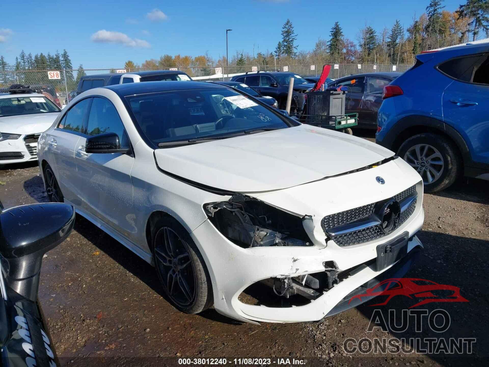 MERCEDES-BENZ CLA 250 2018 - WDDSJ4GB4JN593604