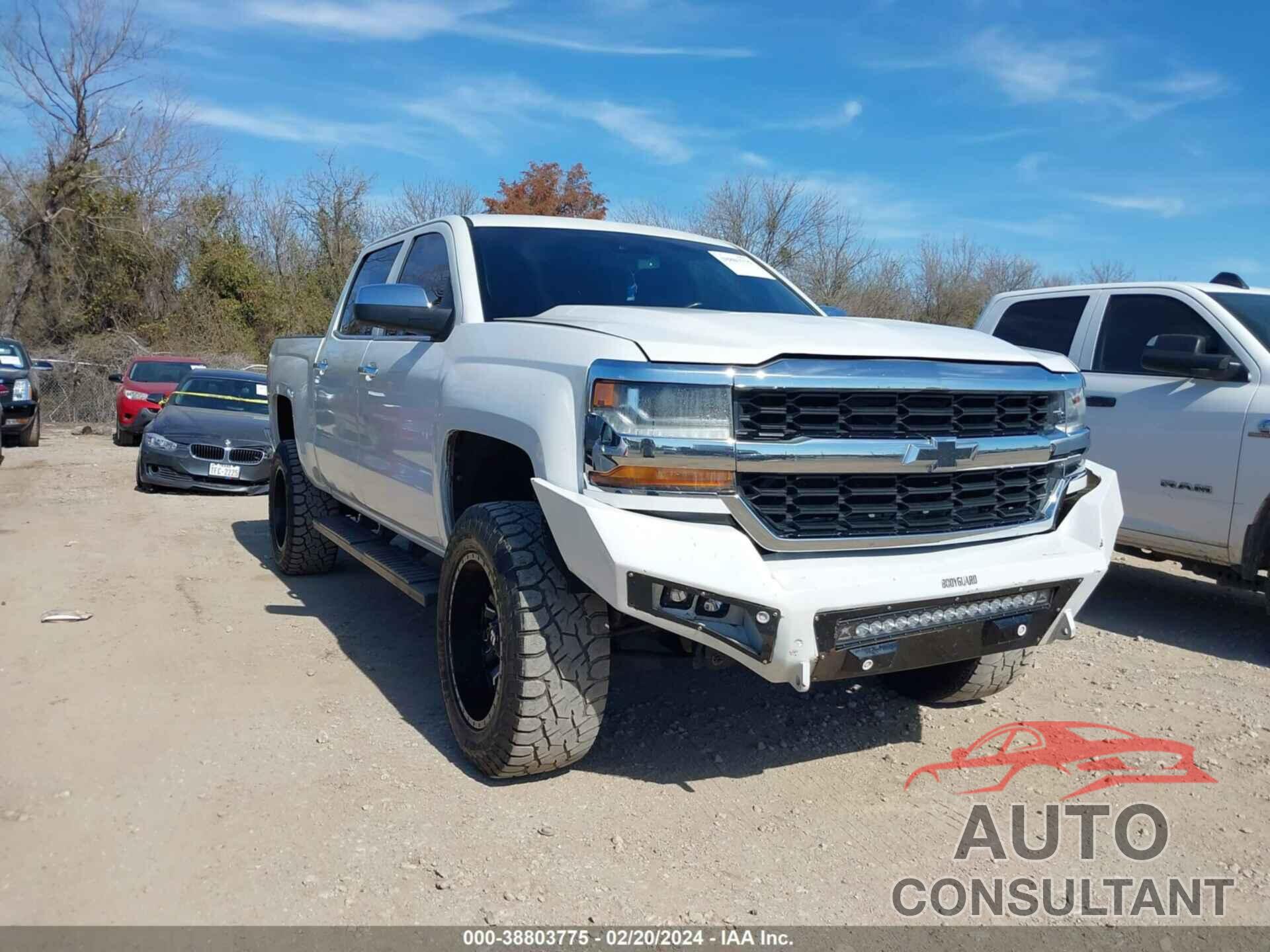 CHEVROLET SILVERADO 1500 2016 - 3GCUKTEC8GG361157