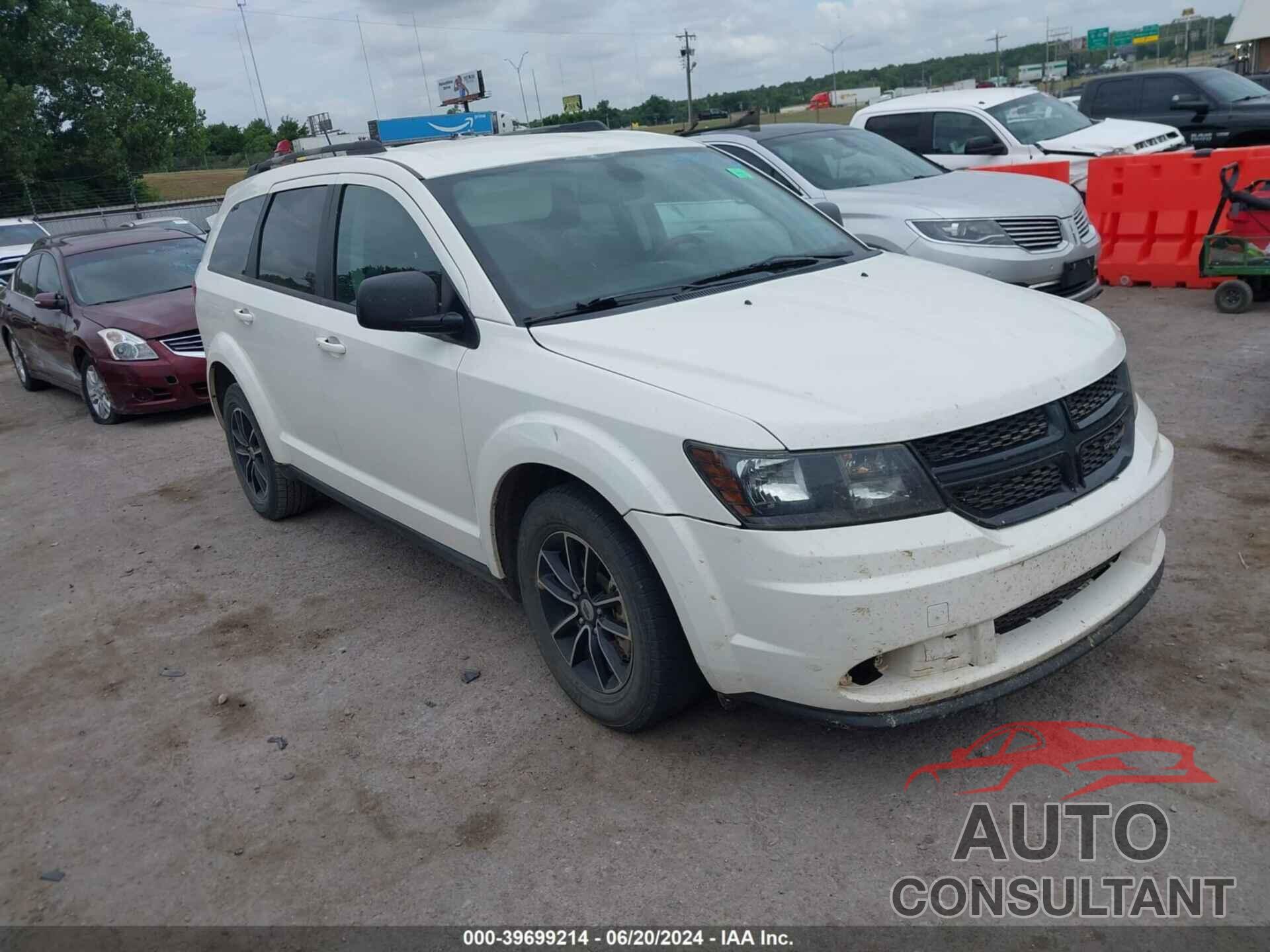 DODGE JOURNEY 2018 - 3C4PDCAB3JT427164