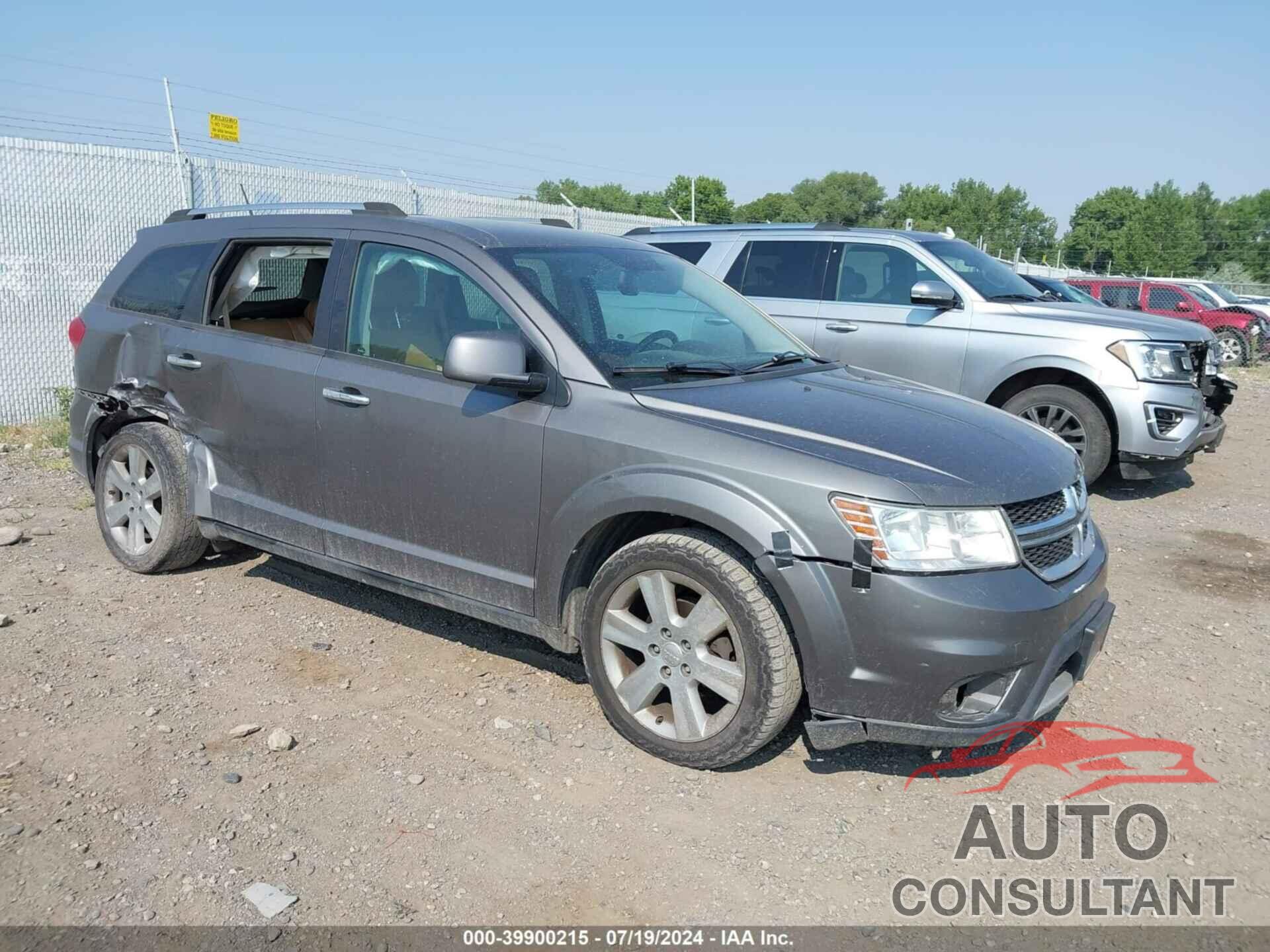 DODGE JOURNEY 2012 - 3C4PDDDG4CT235316