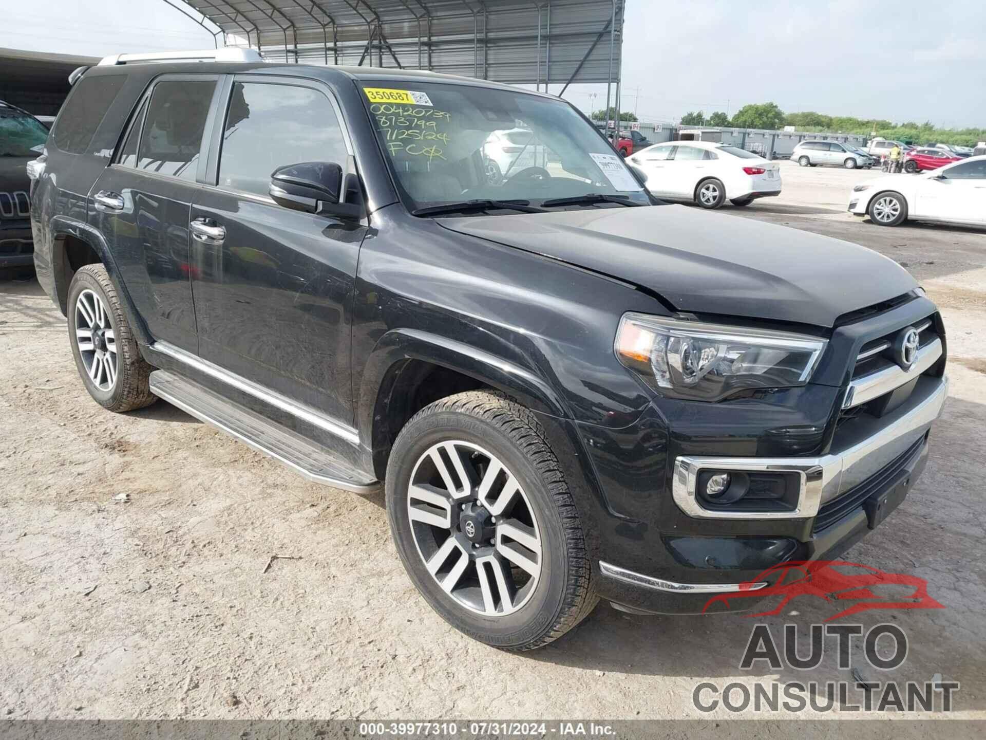 TOYOTA 4RUNNER 2021 - JTEKU5JR3M5873799