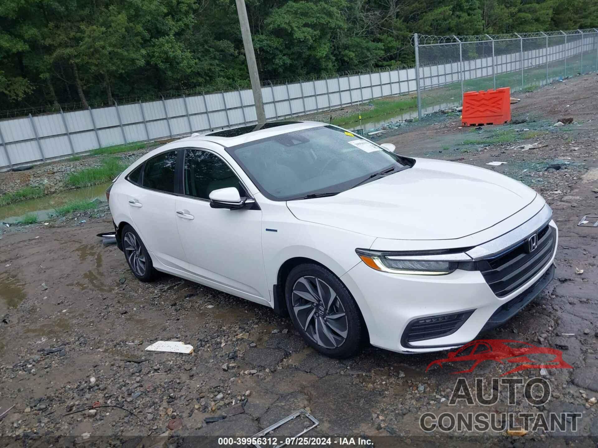 HONDA INSIGHT 2019 - 19XZE4F93KE030545