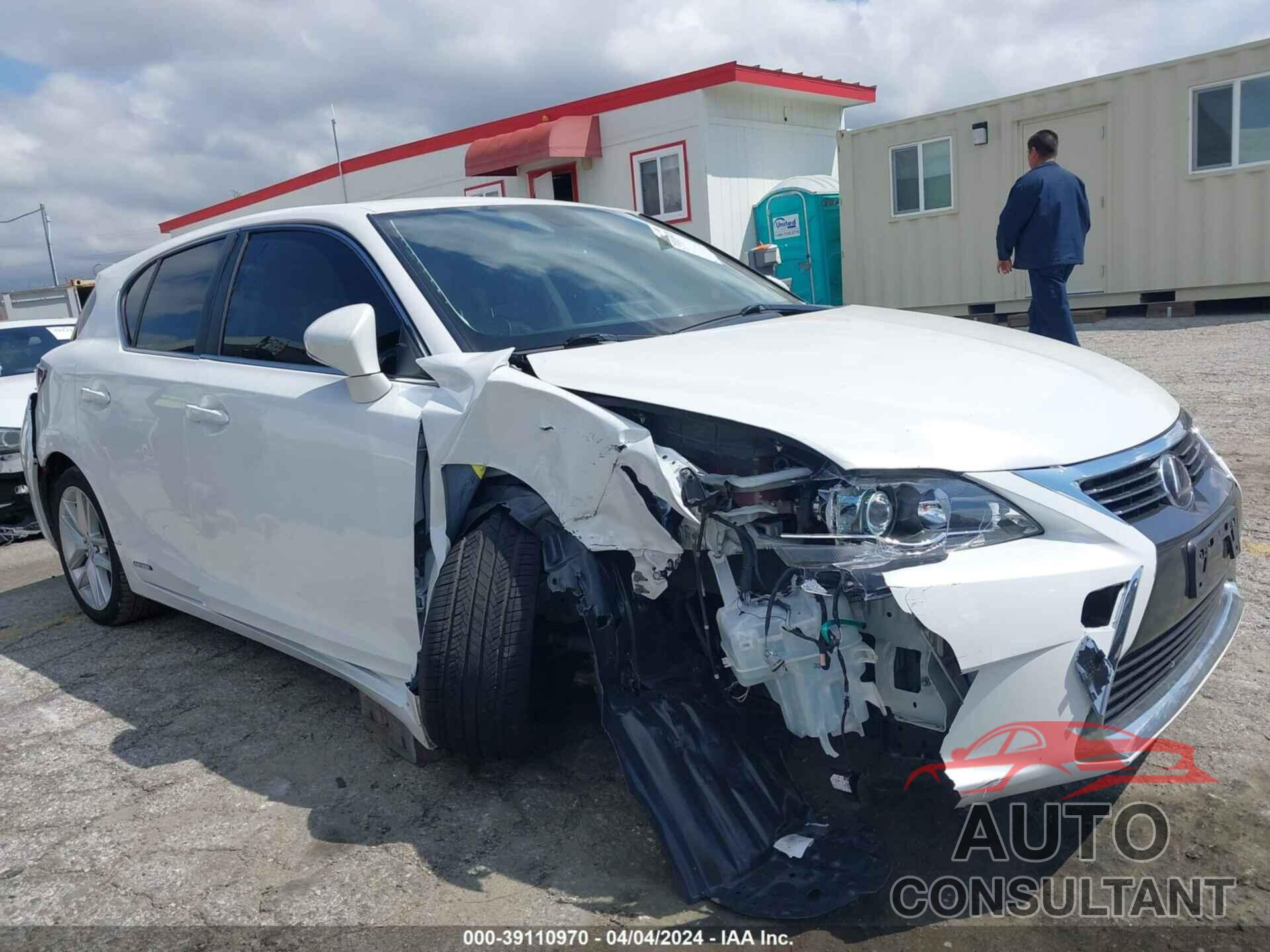 LEXUS CT 200H 2017 - JTHKD5BH2H2281293