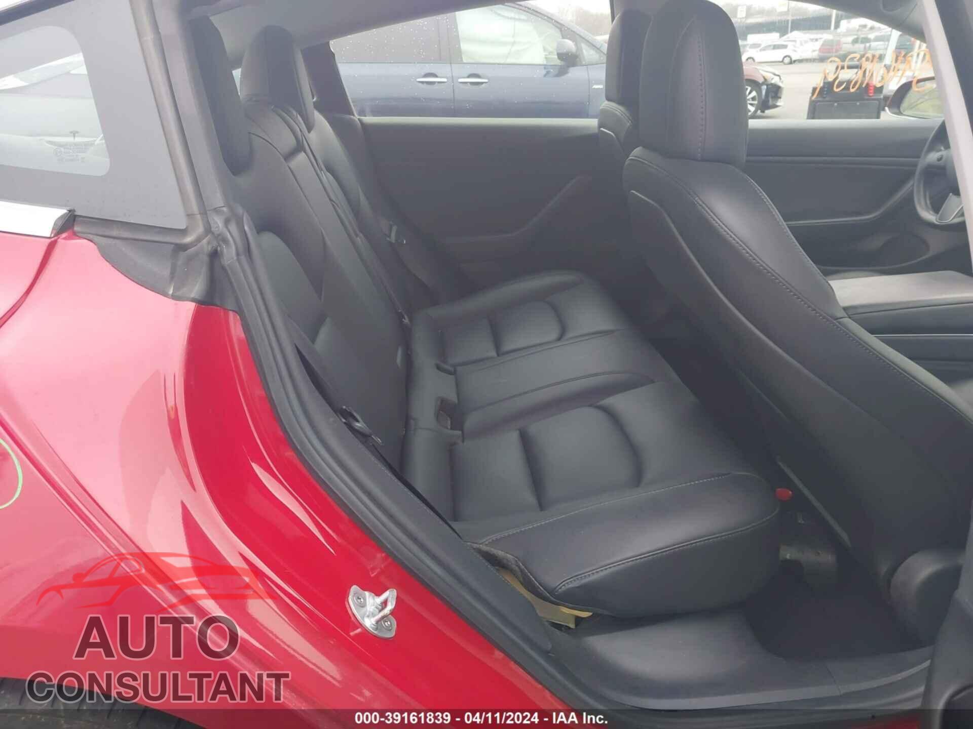 TESLA MODEL 3 2019 - 5YJ3E1EA8KF308396