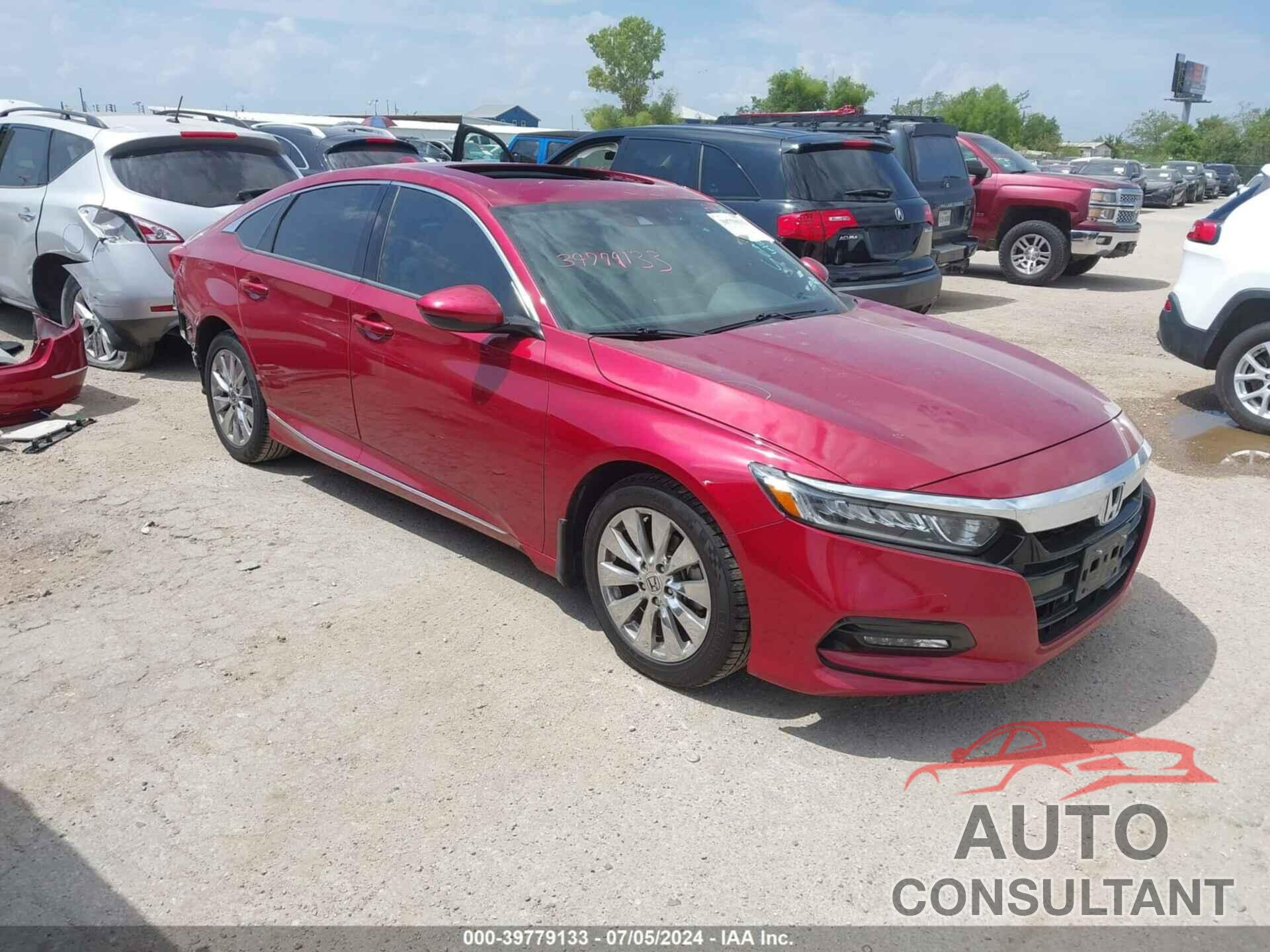 HONDA ACCORD 2019 - 1HGCV1F59KA108798