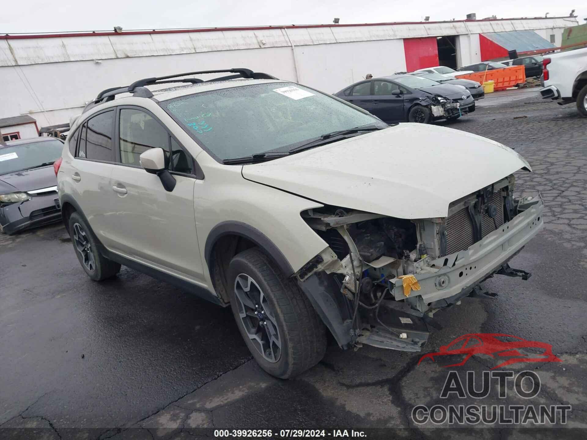 SUBARU CROSSTREK 2016 - JF2GPALC9GH313941