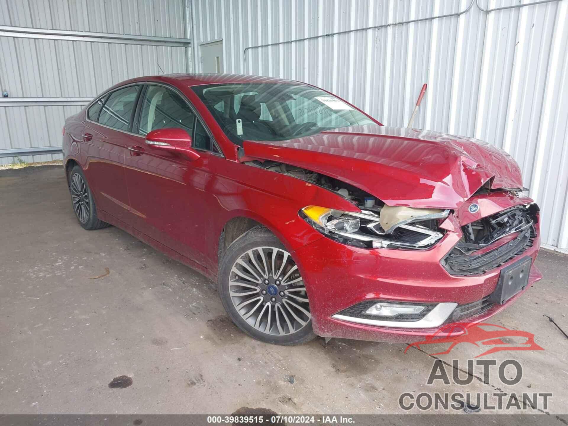 FORD FUSION 2017 - 3FA6P0HD0HR229146