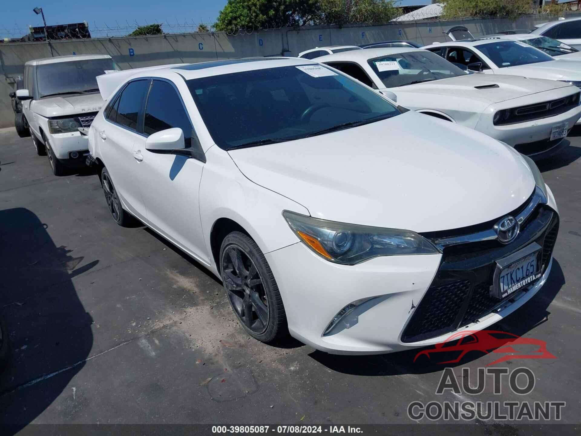TOYOTA CAMRY 2016 - 4T1BF1FK2GU259450