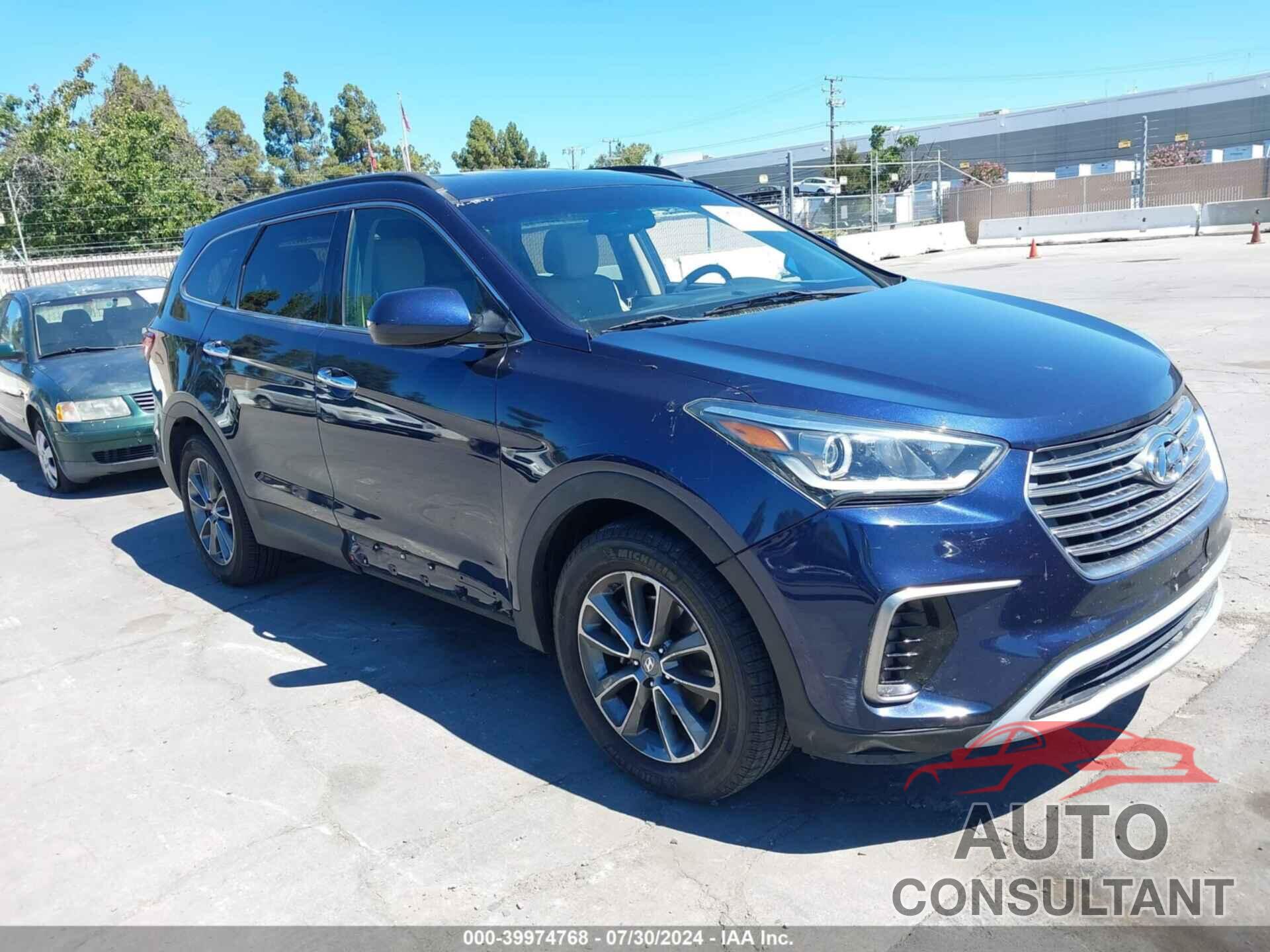 HYUNDAI SANTA FE 2017 - KM8SM4HF9HU176400