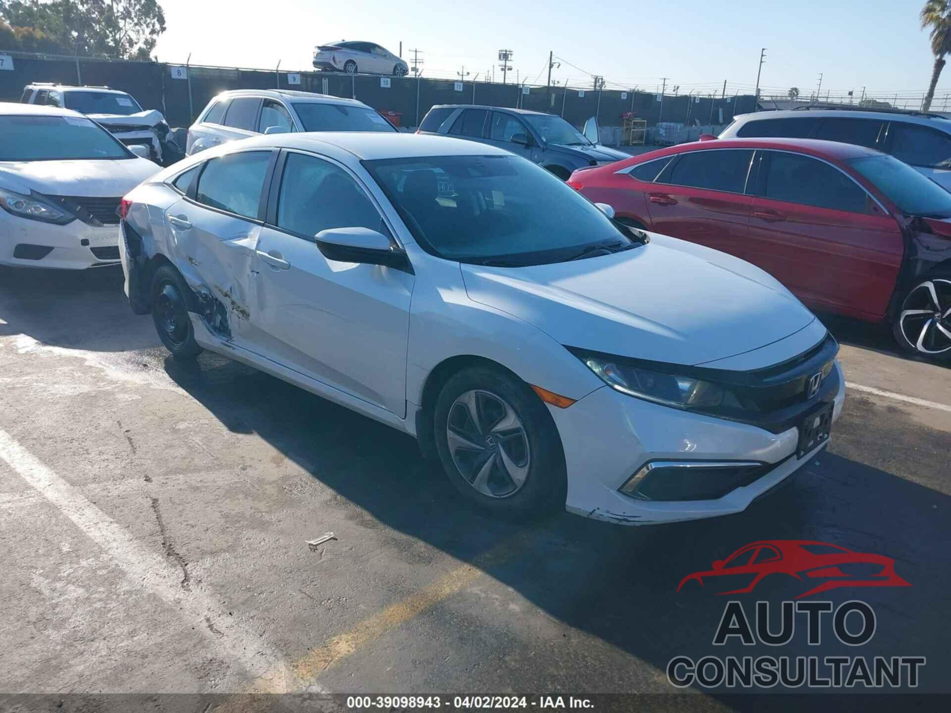 HONDA CIVIC 2020 - 19XFC2F62LE207347