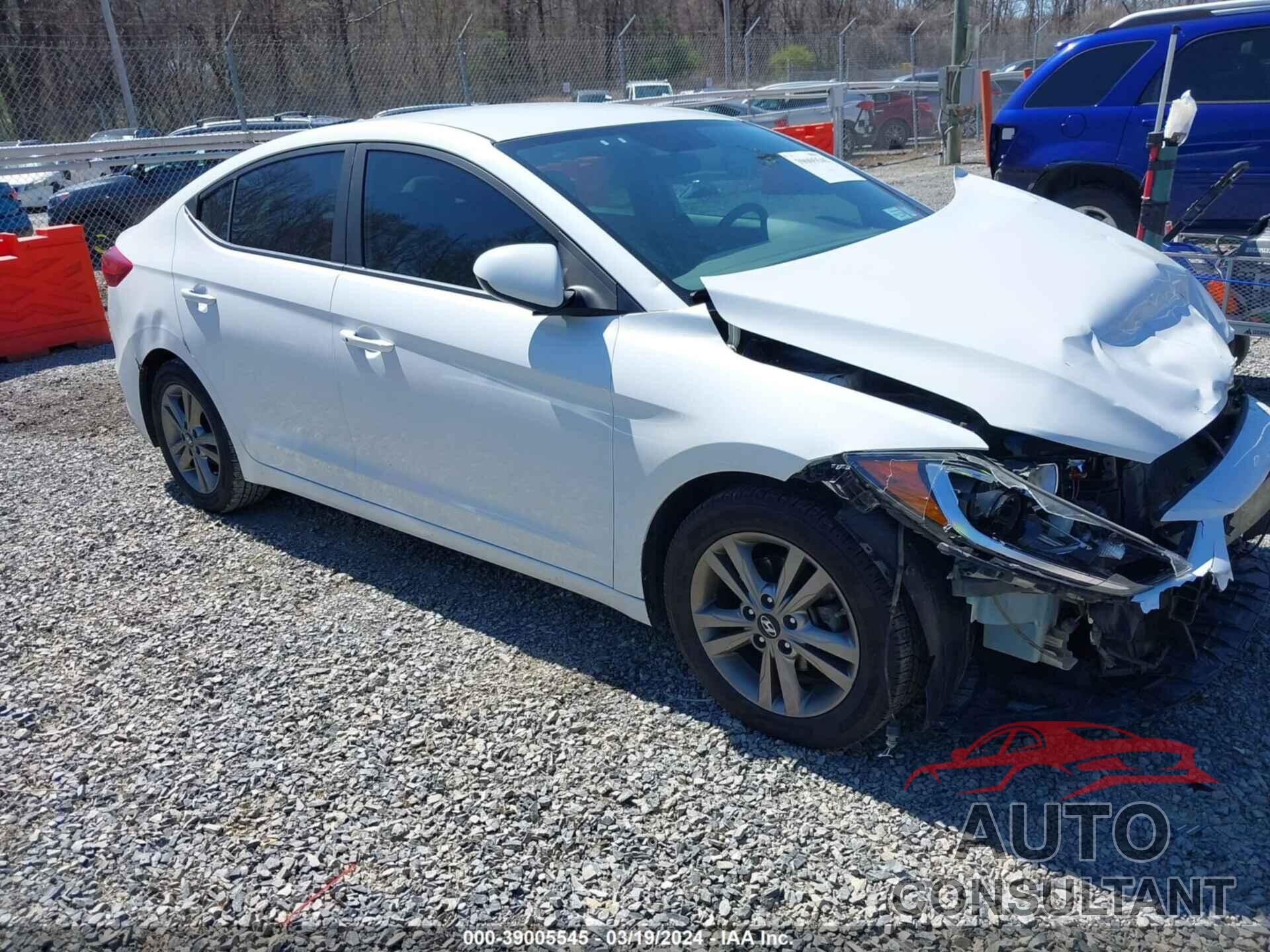 HYUNDAI ELANTRA 2017 - 5NPD84LF1HH015011