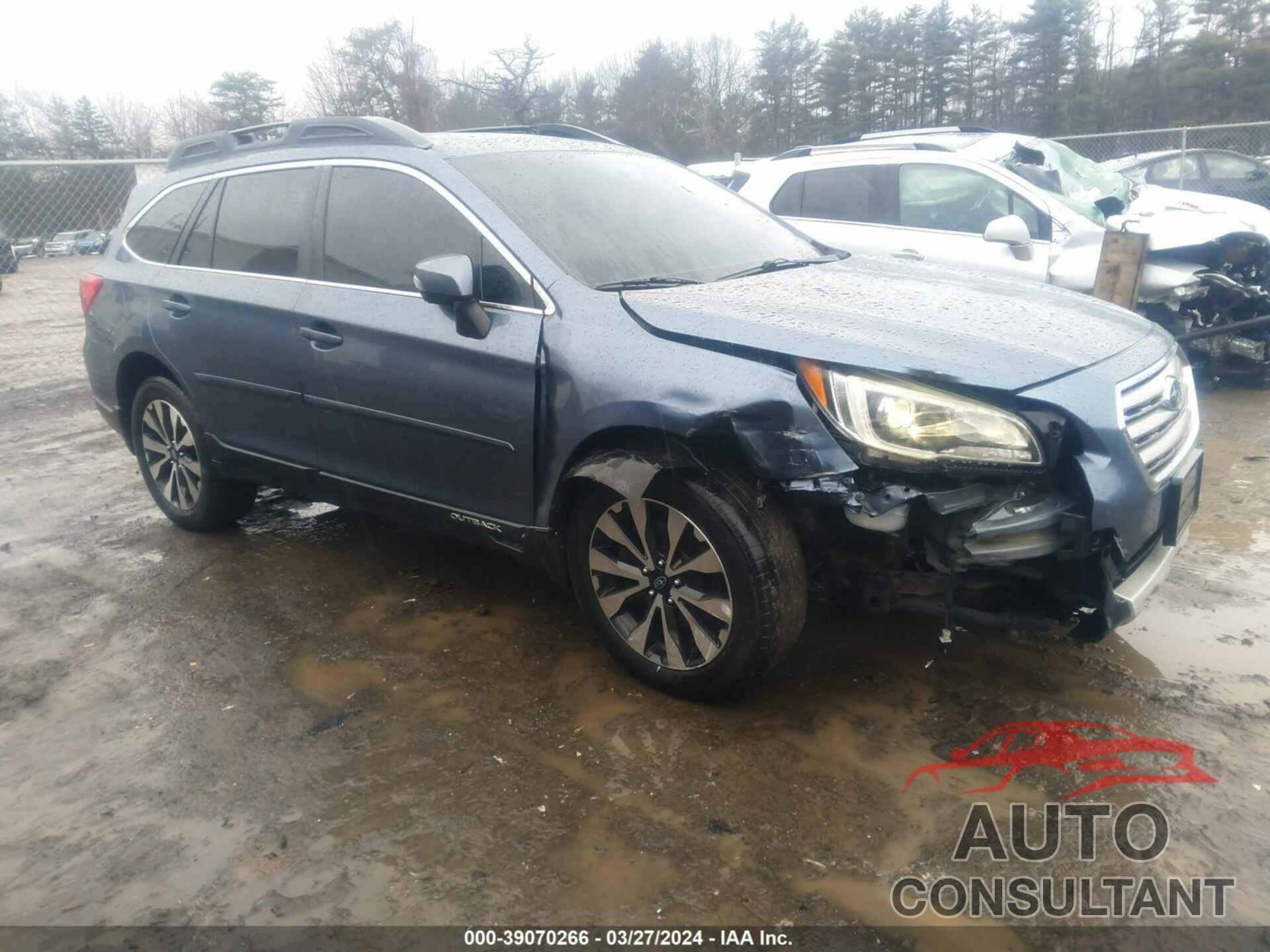 SUBARU OUTBACK 2016 - 4S4BSENC4G3312572