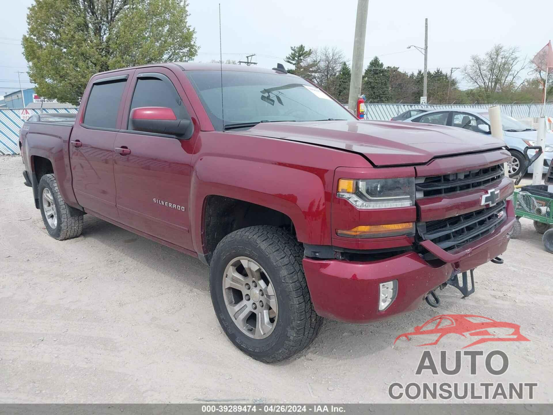 CHEVROLET SILVERADO 1500 2017 - 3GCUKREC0HG172474