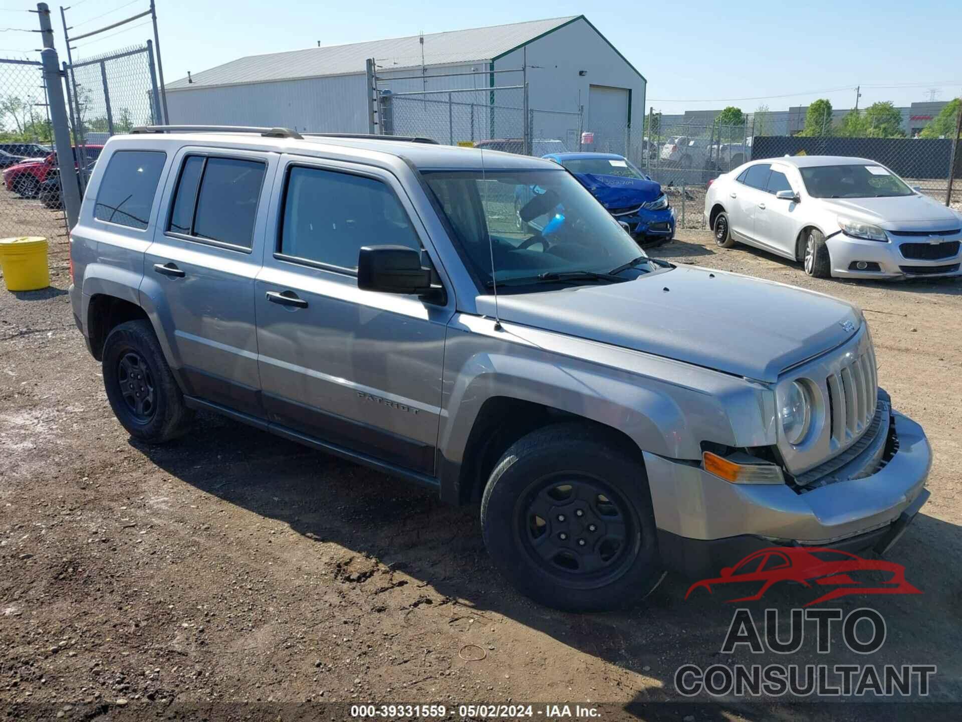 JEEP PATRIOT 2016 - 1C4NJPBA7GD628805