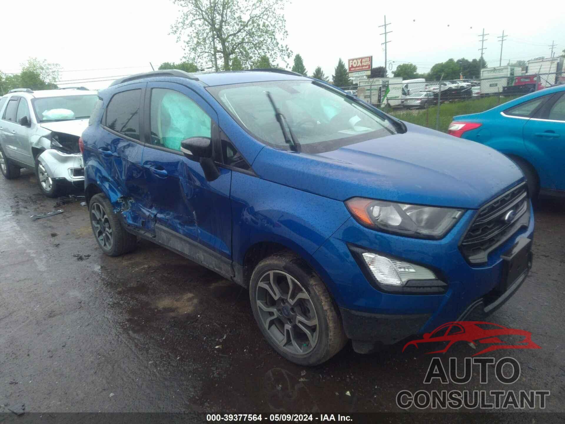 FORD ECOSPORT 2019 - MAJ6S3JL9KC255588