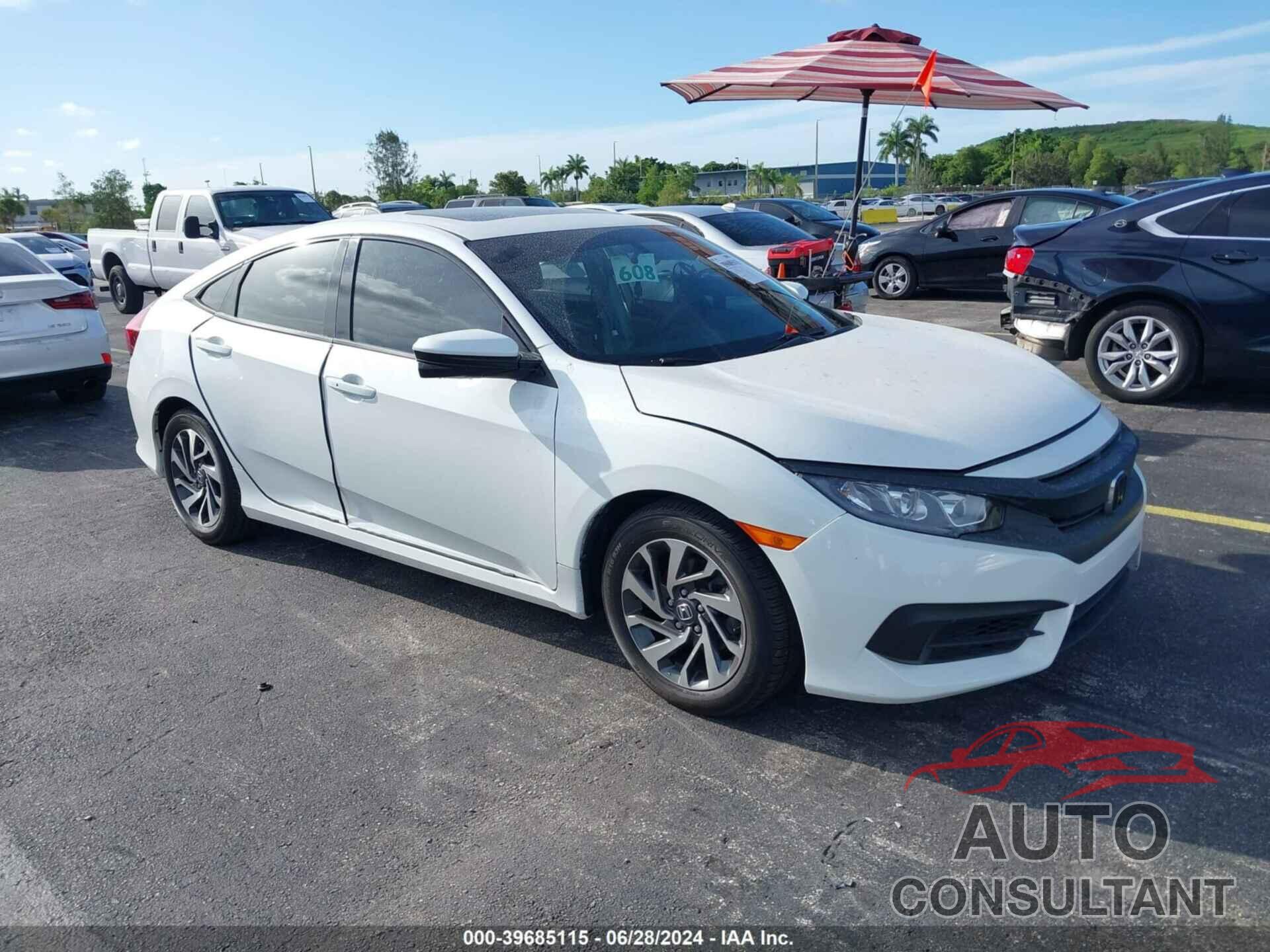 HONDA CIVIC 2018 - 2HGFC2F79JH570479