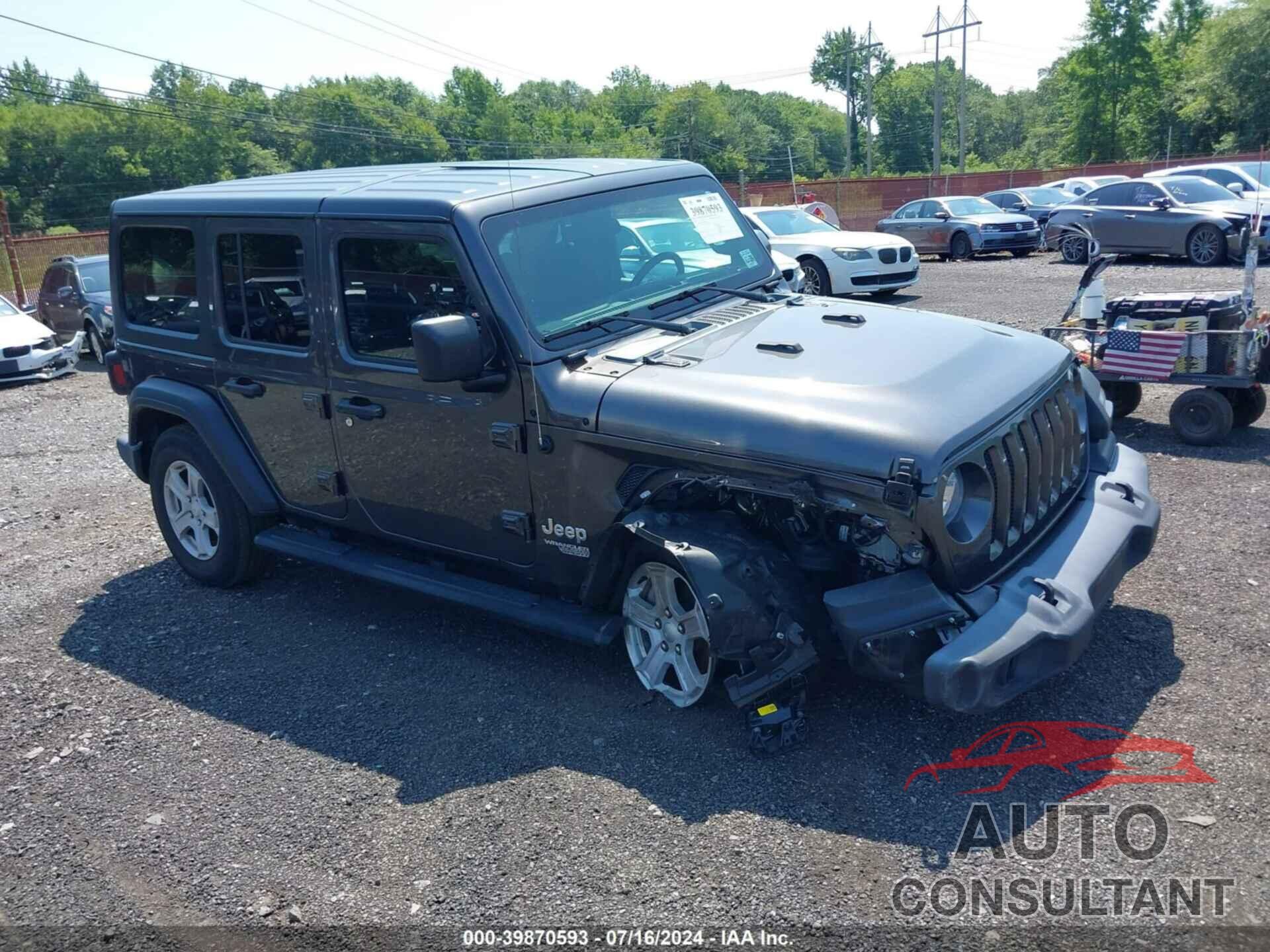 JEEP WRANGLER UNLIMITED 2019 - 1C4HJXDG2KW640386