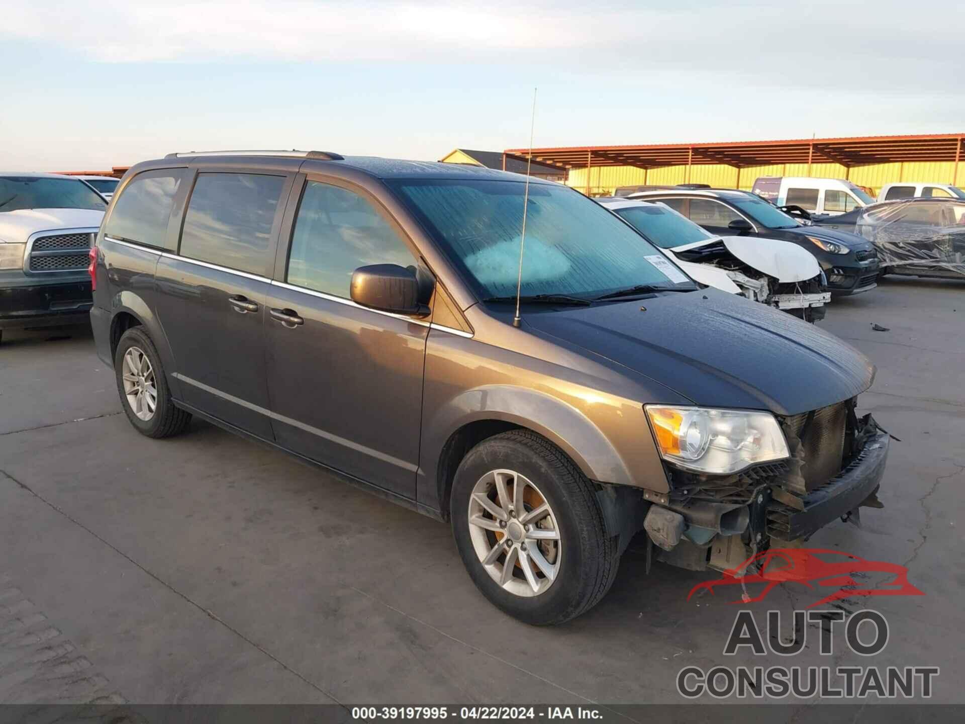 DODGE GRAND CARAVAN 2018 - 2C4RDGCG2JR240414