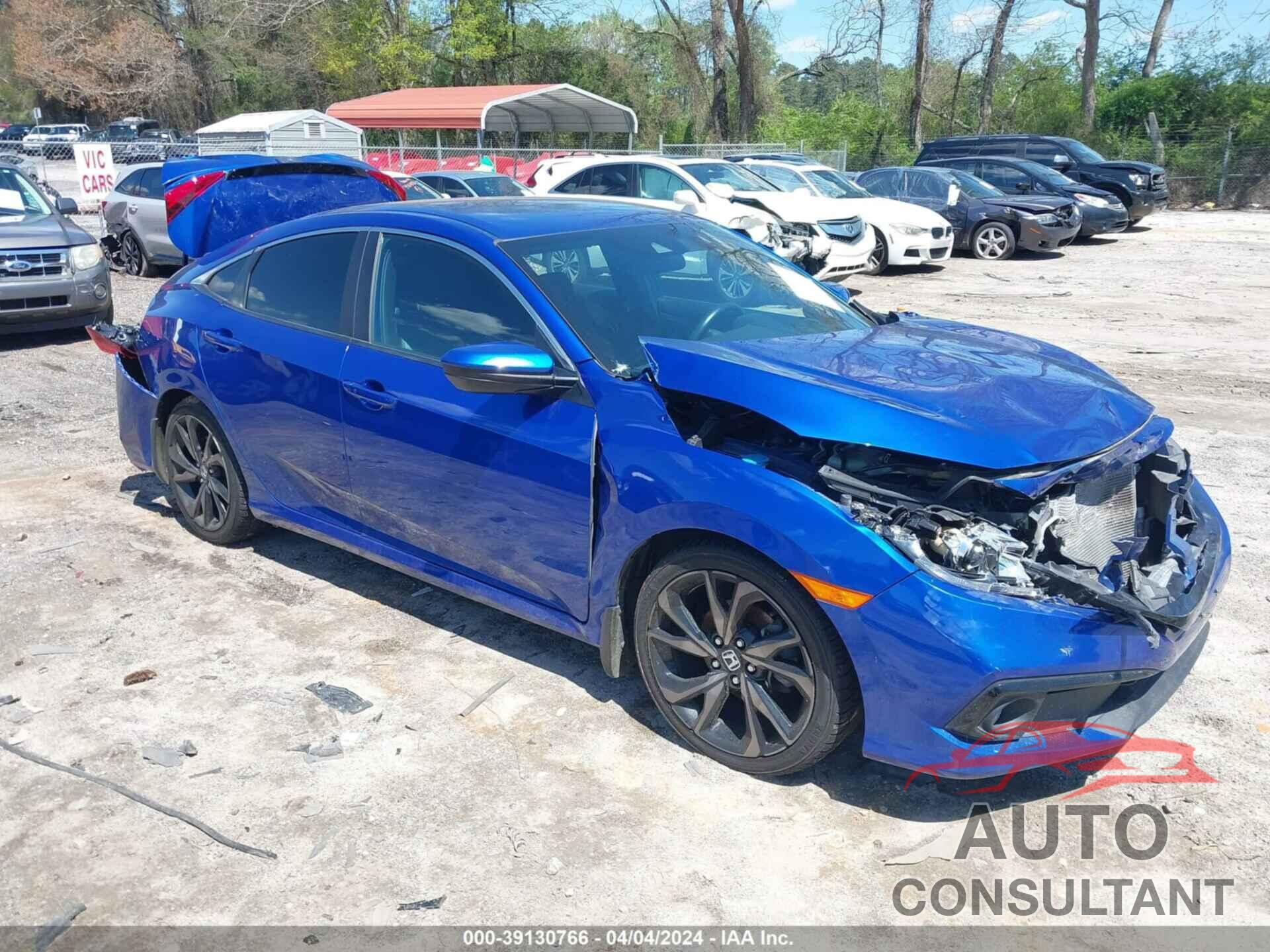 HONDA CIVIC 2019 - 2HGFC2E84KH541435