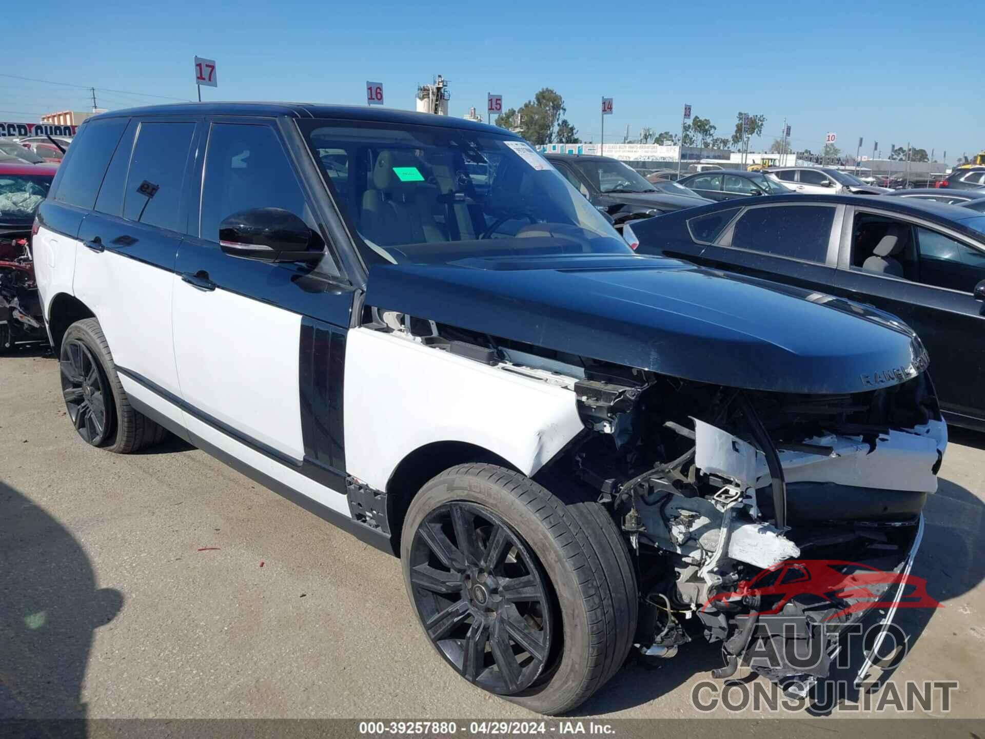 LAND ROVER RANGE ROVER 2017 - SALGS2FK8HA326995