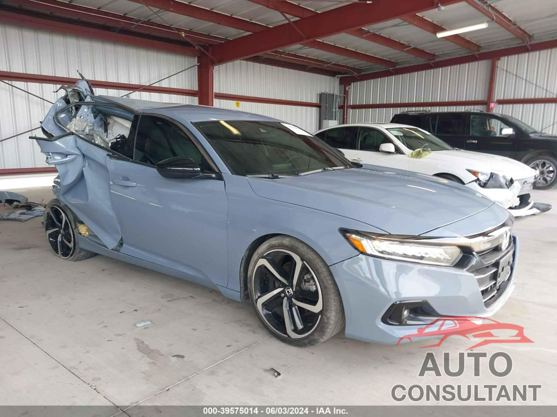 HONDA ACCORD 2022 - 1HGCV1F39NA036410