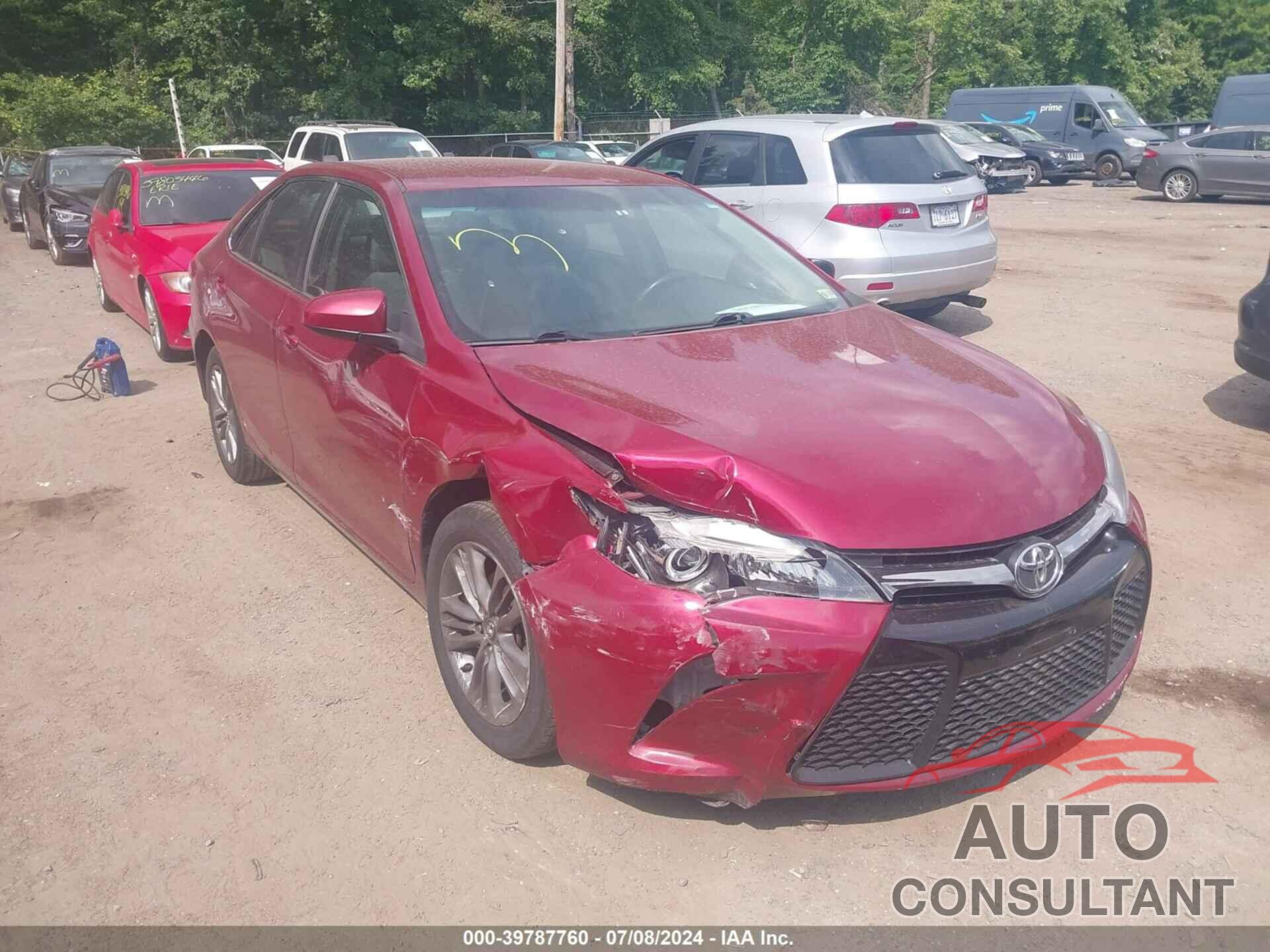 TOYOTA CAMRY 2017 - 4T1BF1FK3HU753141