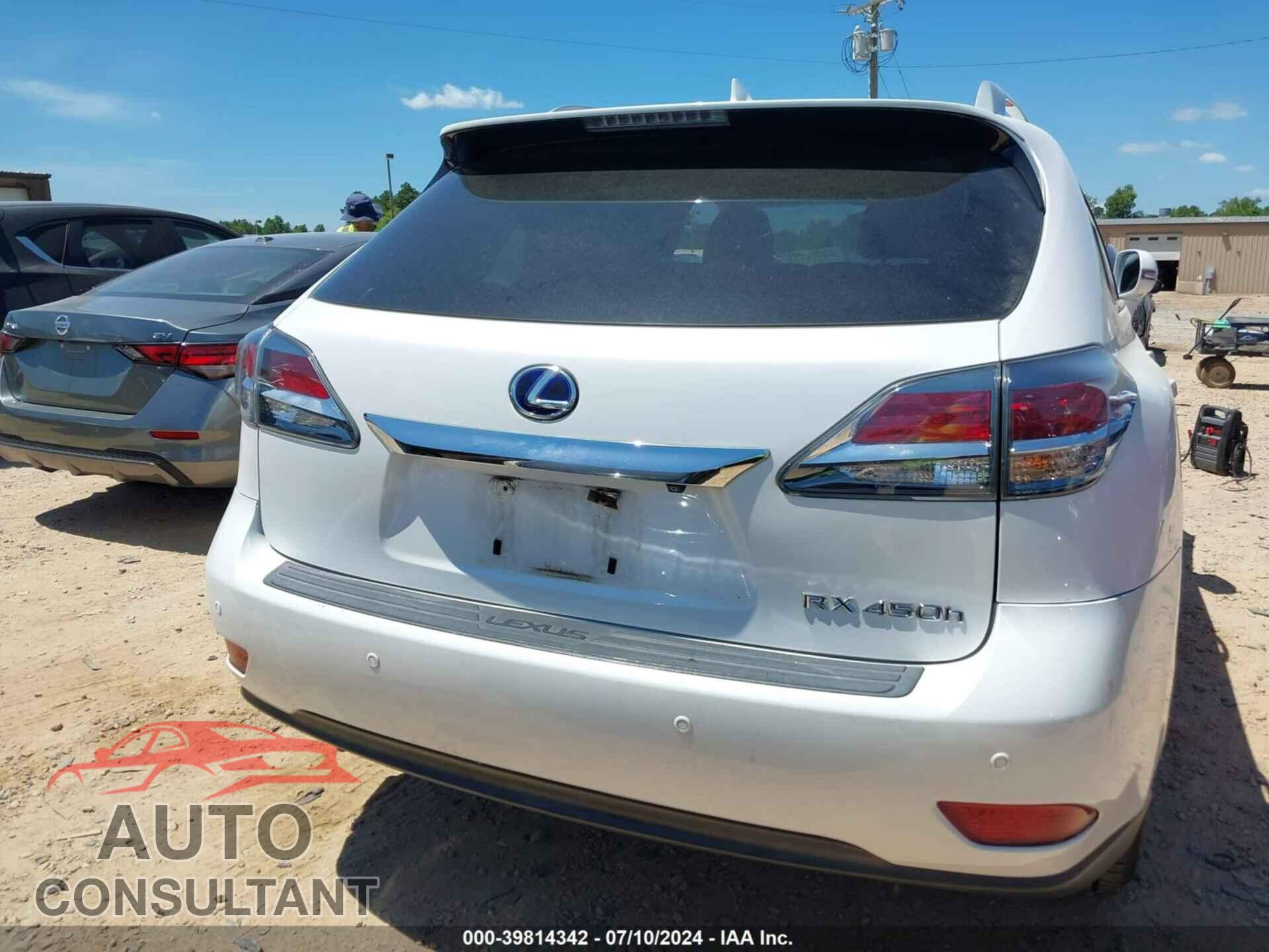 LEXUS RX 450H 2015 - 2T2BC1BA2FC003343