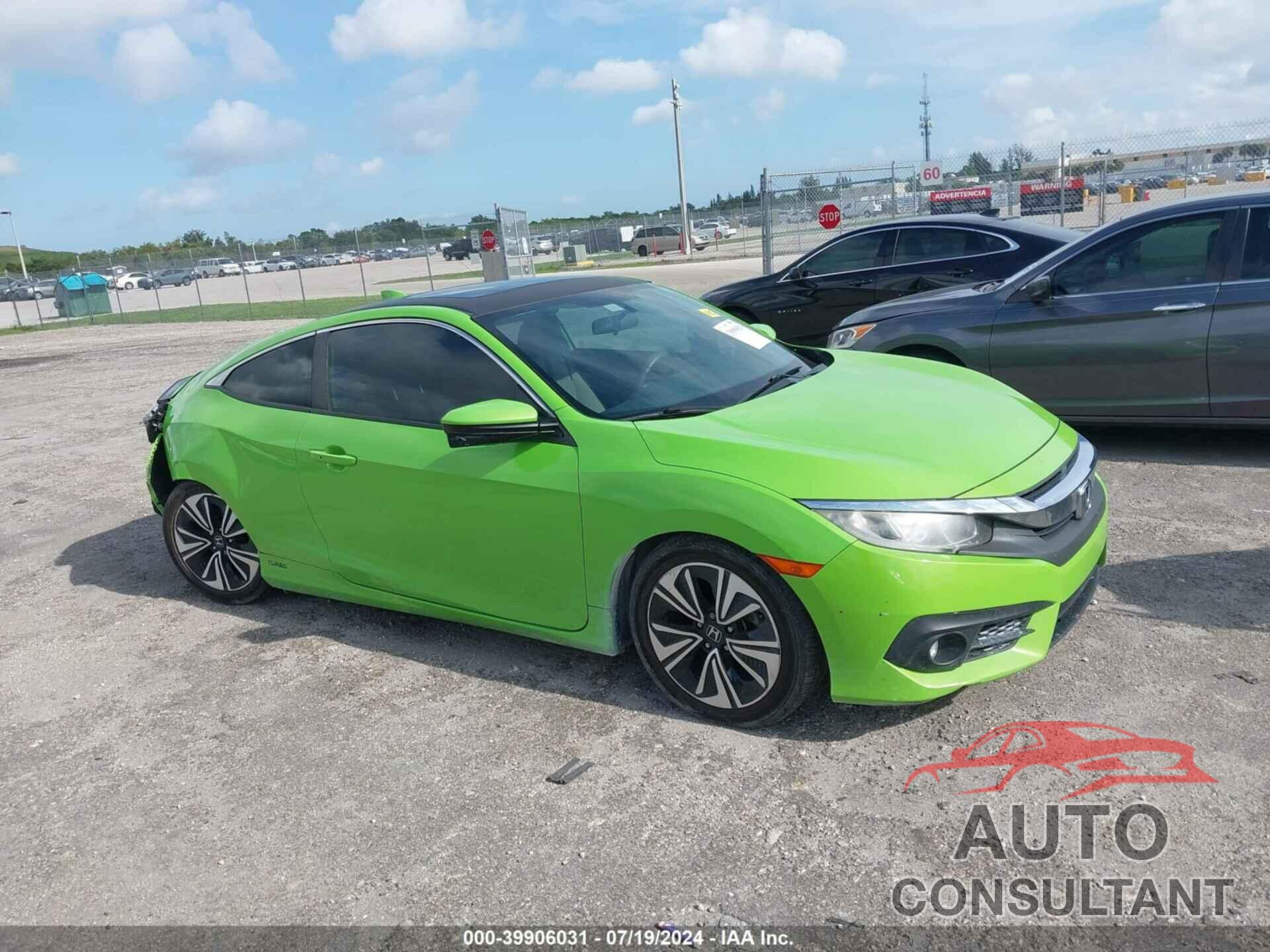 HONDA CIVIC 2017 - 2HGFC3B3XHH361139