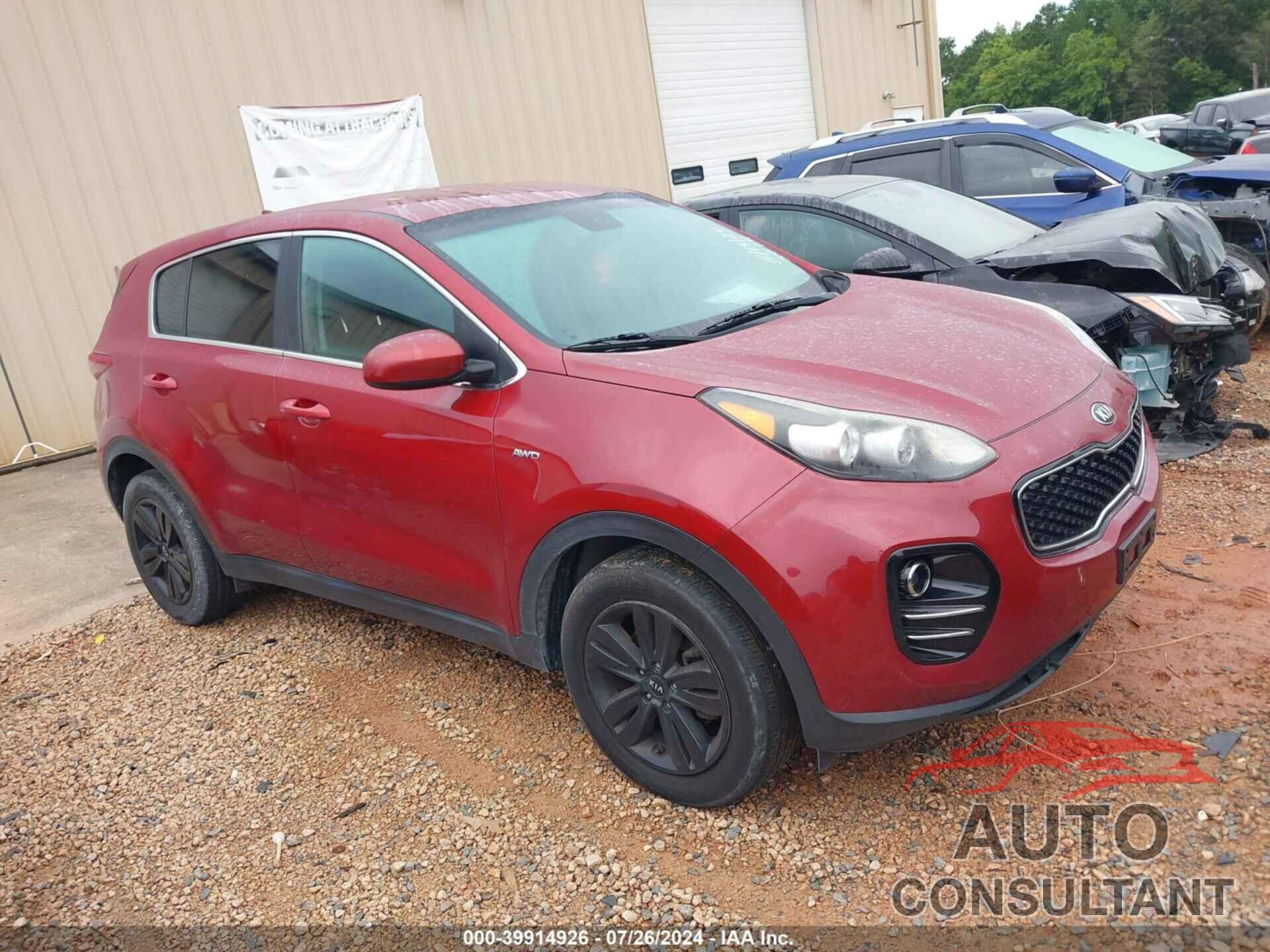 KIA SPORTAGE 2019 - KNDPMCAC5K7619779