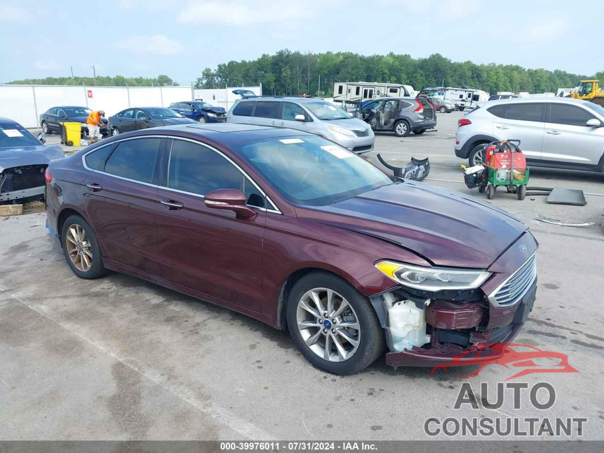 FORD FUSION 2017 - 3FA6P0HDXHR394055