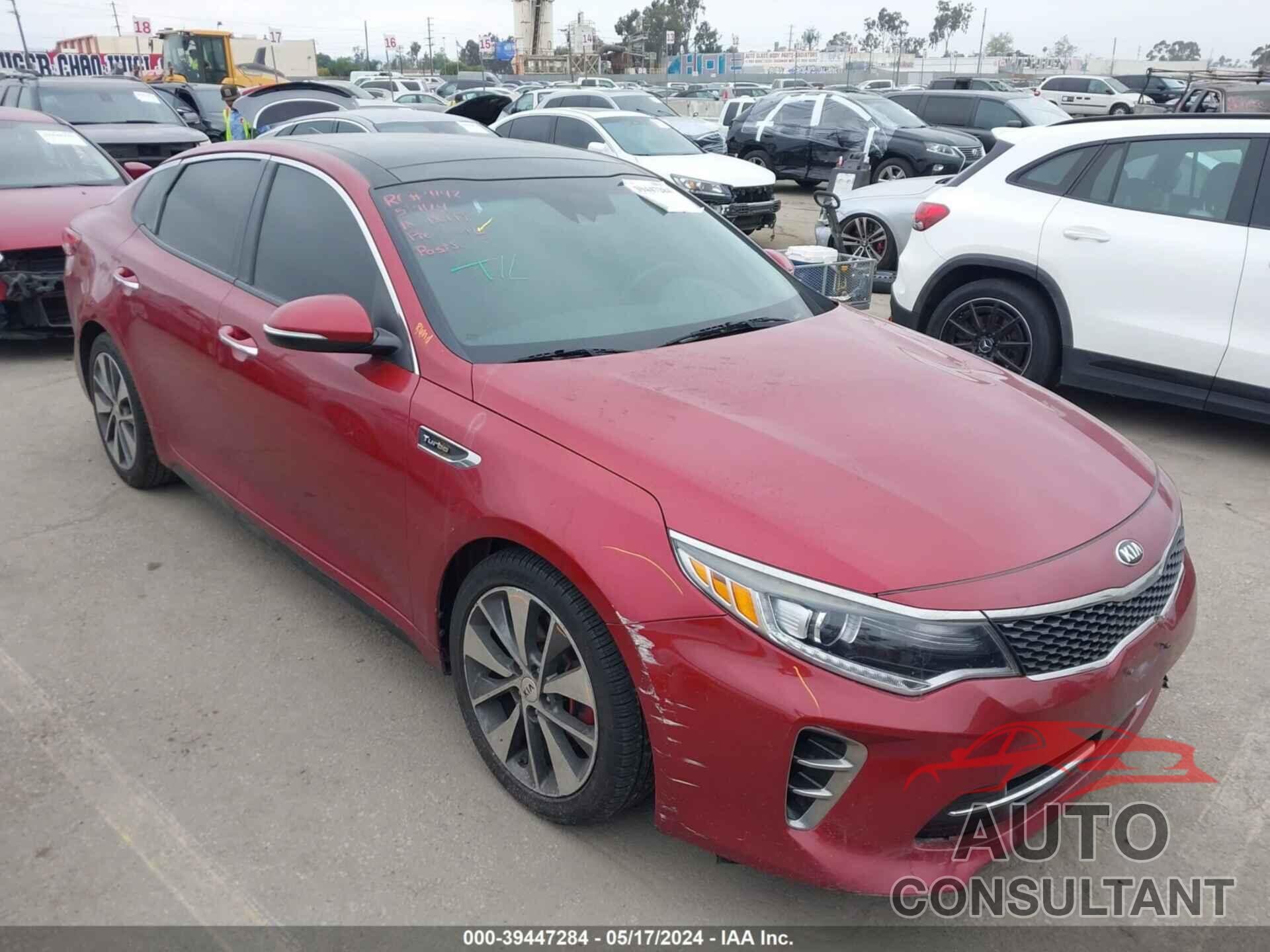 KIA OPTIMA 2016 - 5XXGW4L26GG086523