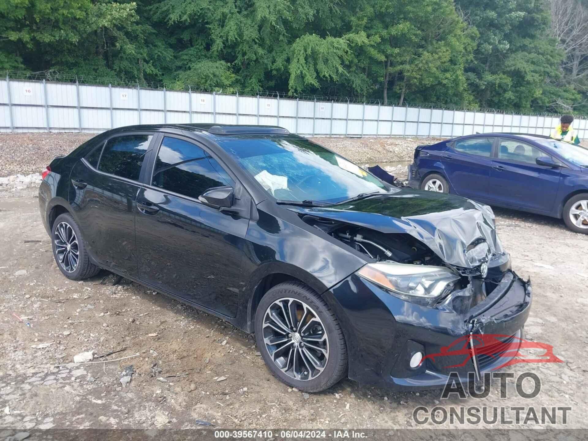 TOYOTA COROLLA 2016 - 2T1BURHE4GC593024