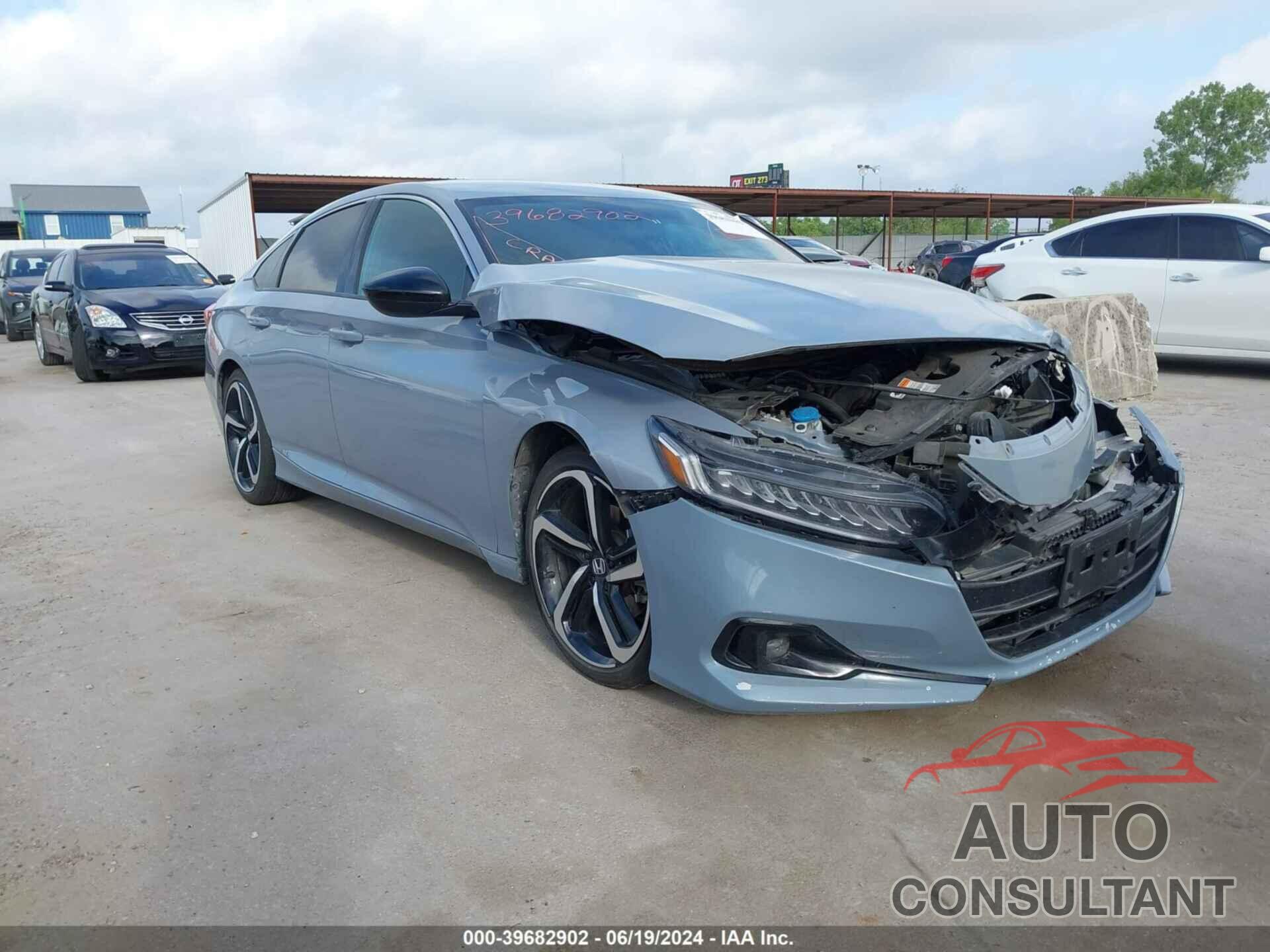 HONDA ACCORD 2021 - 1HGCV1F32MA021391