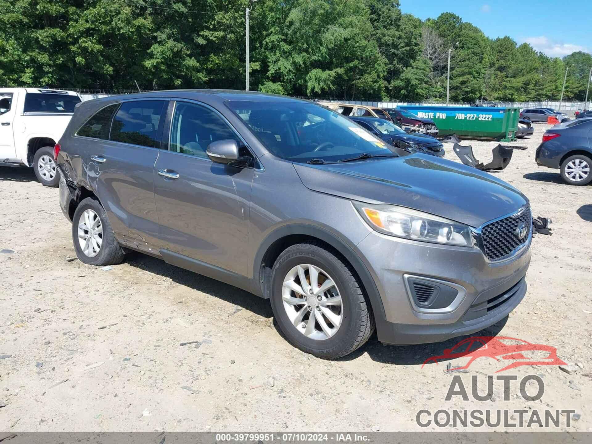 KIA SORENTO 2016 - 5XYPG4A32GG074373