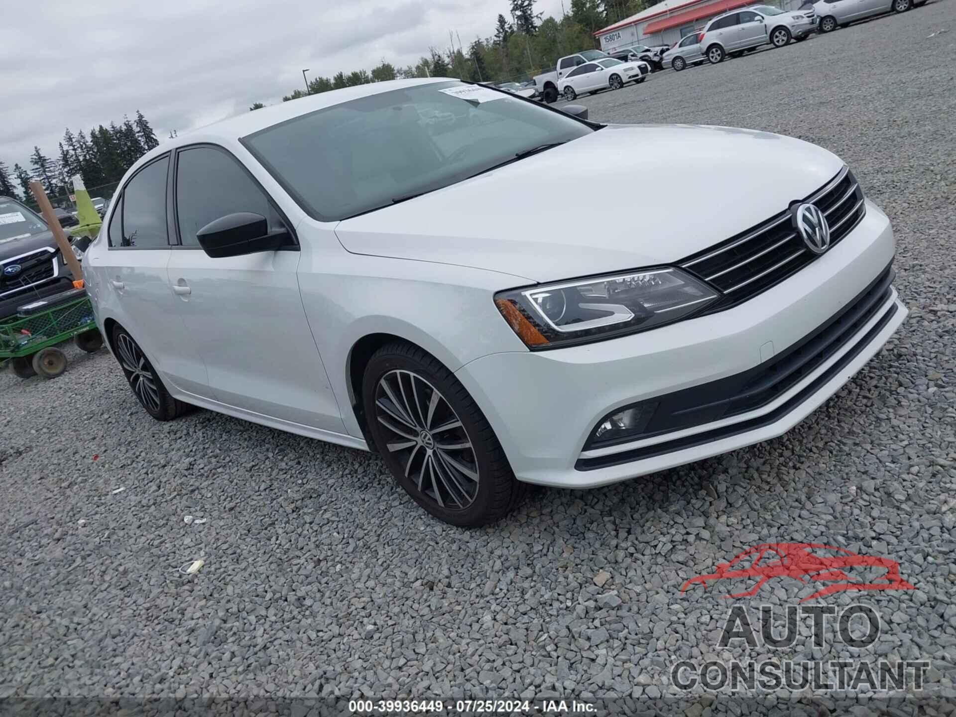 VOLKSWAGEN JETTA 2016 - 3VWD17AJ7GM304722