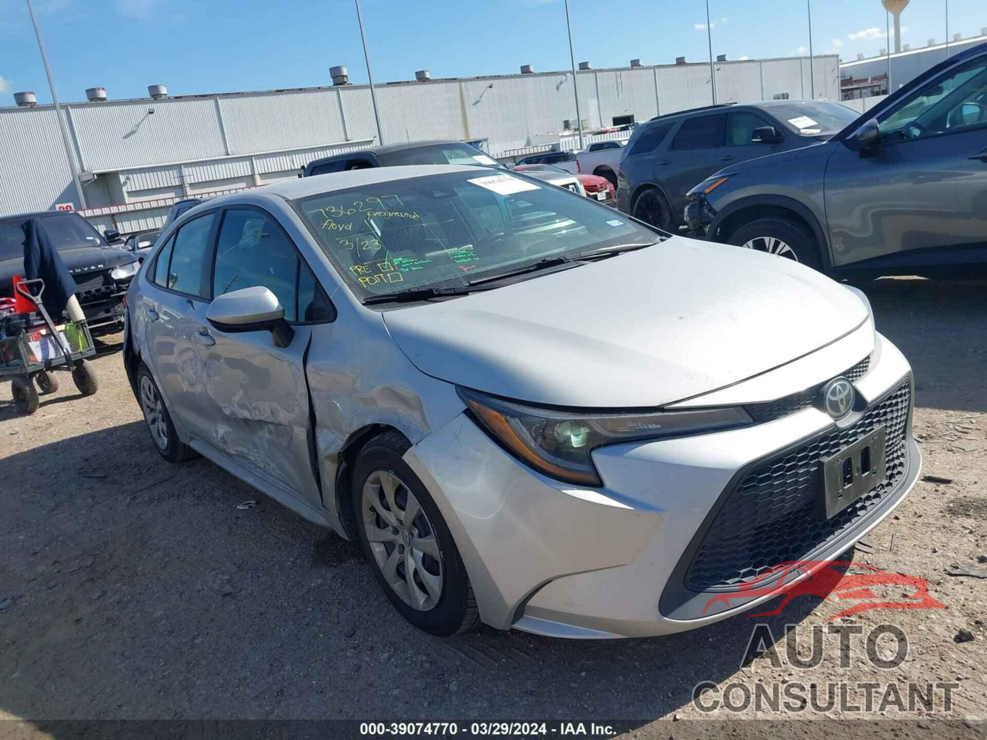TOYOTA COROLLA 2021 - 5YFEPMAE5MP202699
