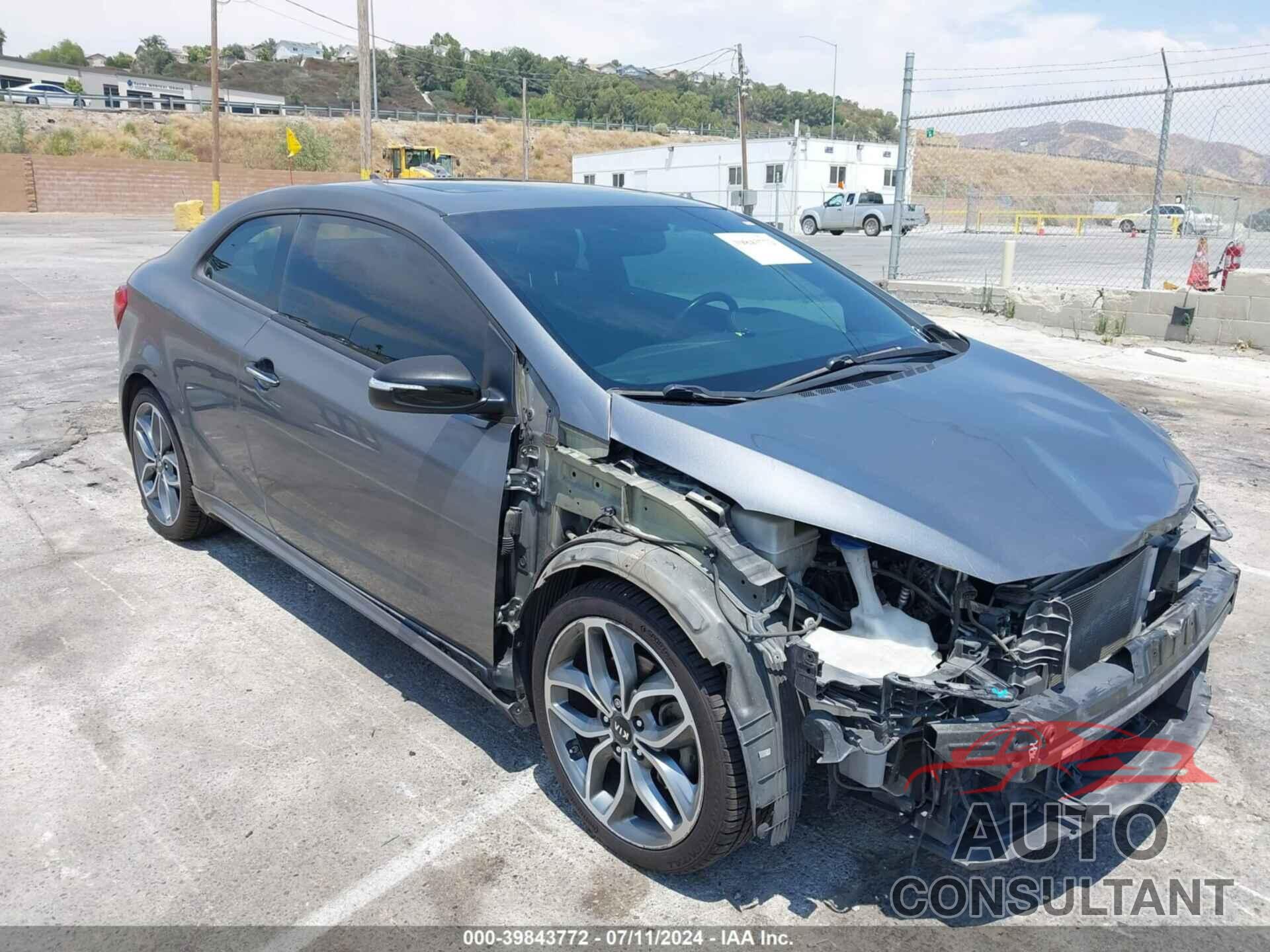 KIA FORTE KOUP 2016 - KNAFZ6A37G5629874