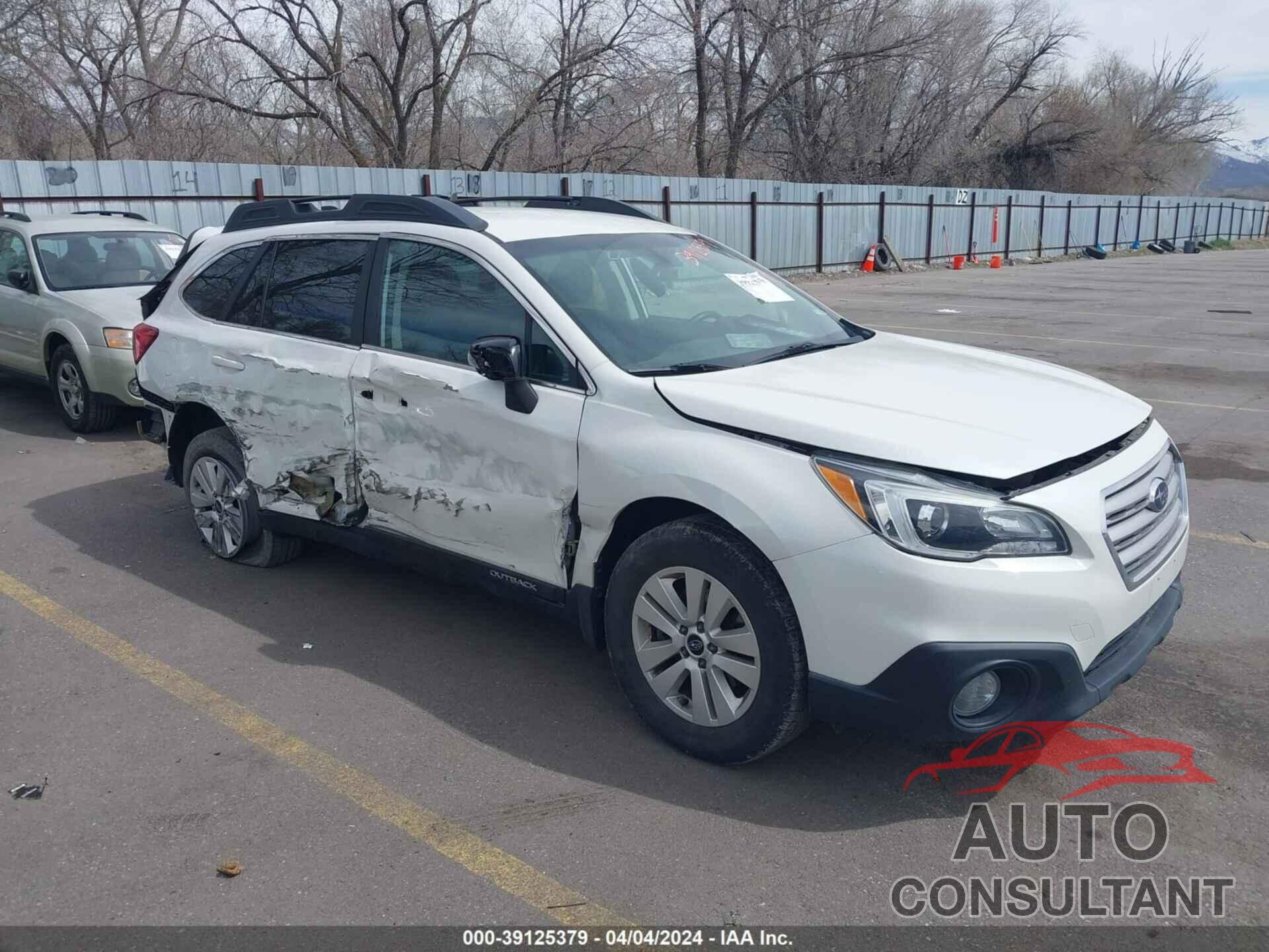 SUBARU OUTBACK 2017 - 4S4BSAFC8H3264633