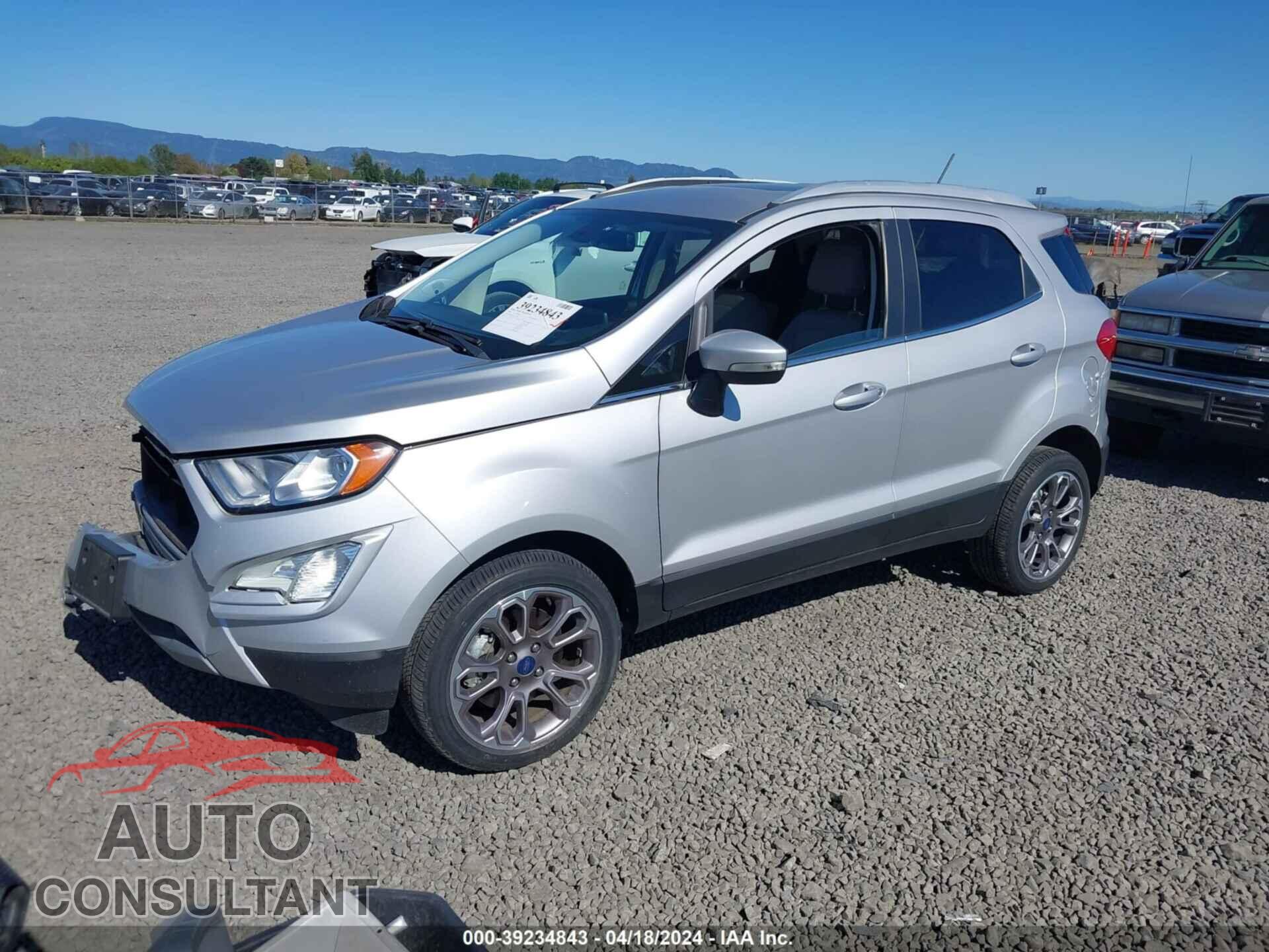 FORD ECOSPORT 2020 - MAJ6S3KL3LC320290