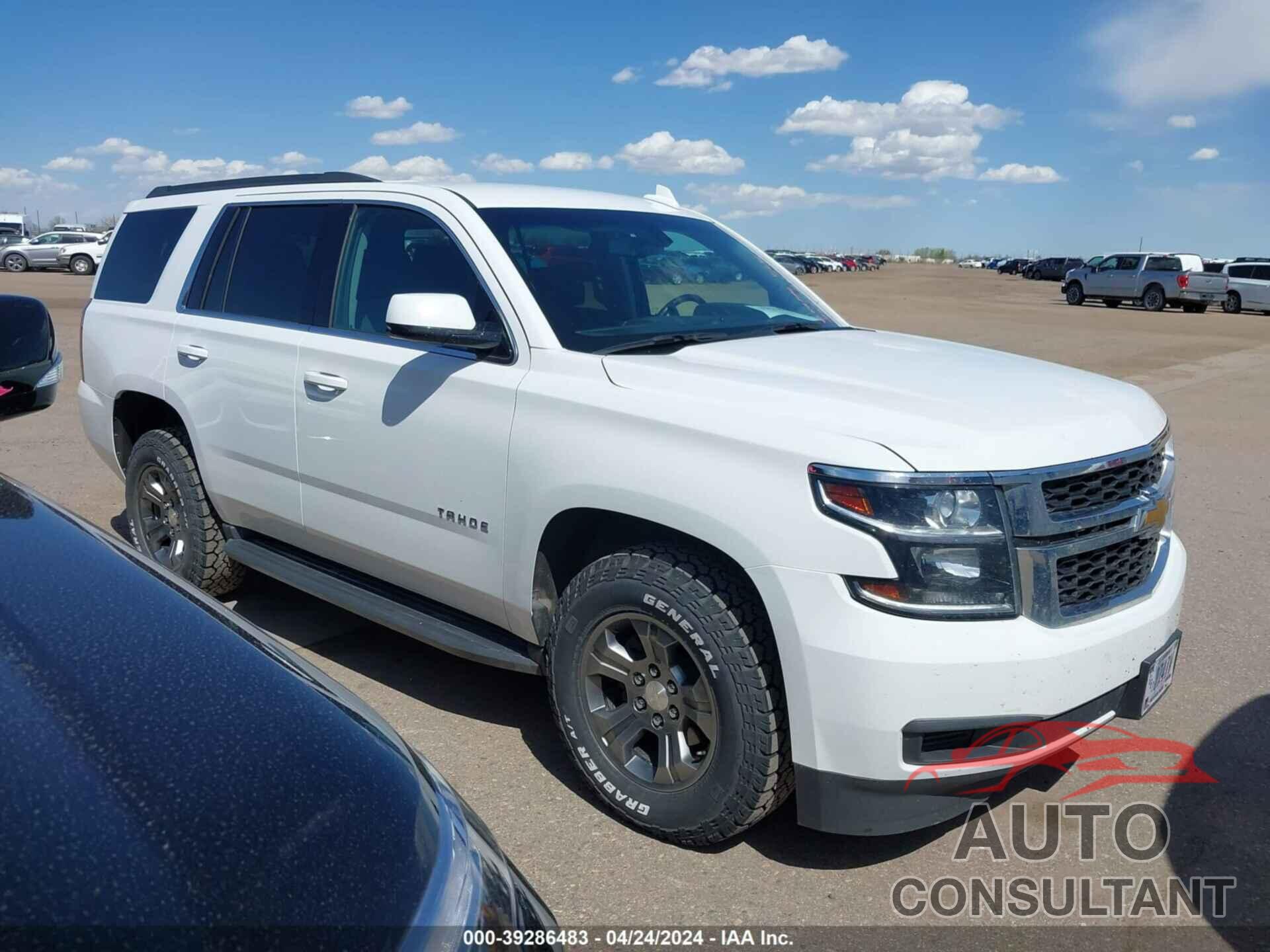 CHEVROLET TAHOE 2018 - 1GNSKAECXJR314352