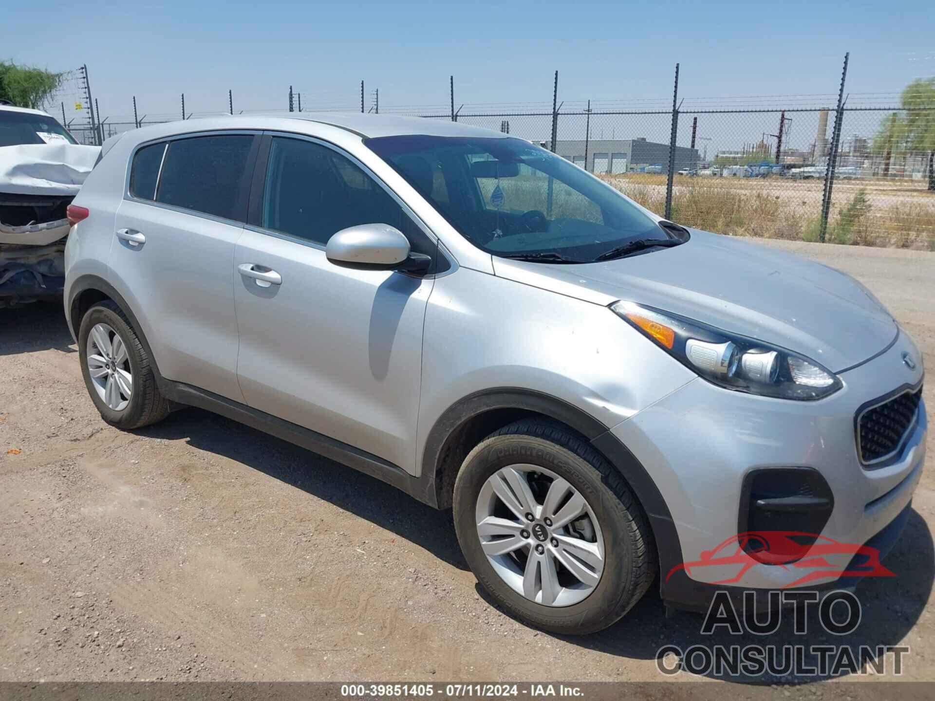 KIA SPORTAGE 2019 - KNDPM3AC5K7581664