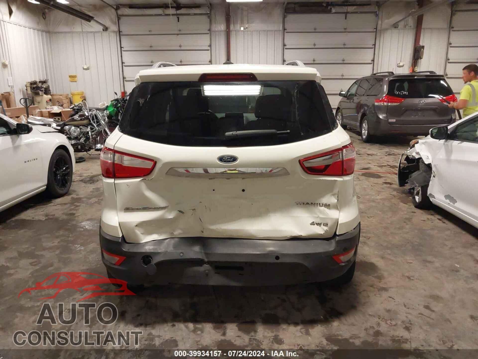 FORD ECOSPORT 2020 - MAJ6S3KL4LC328480