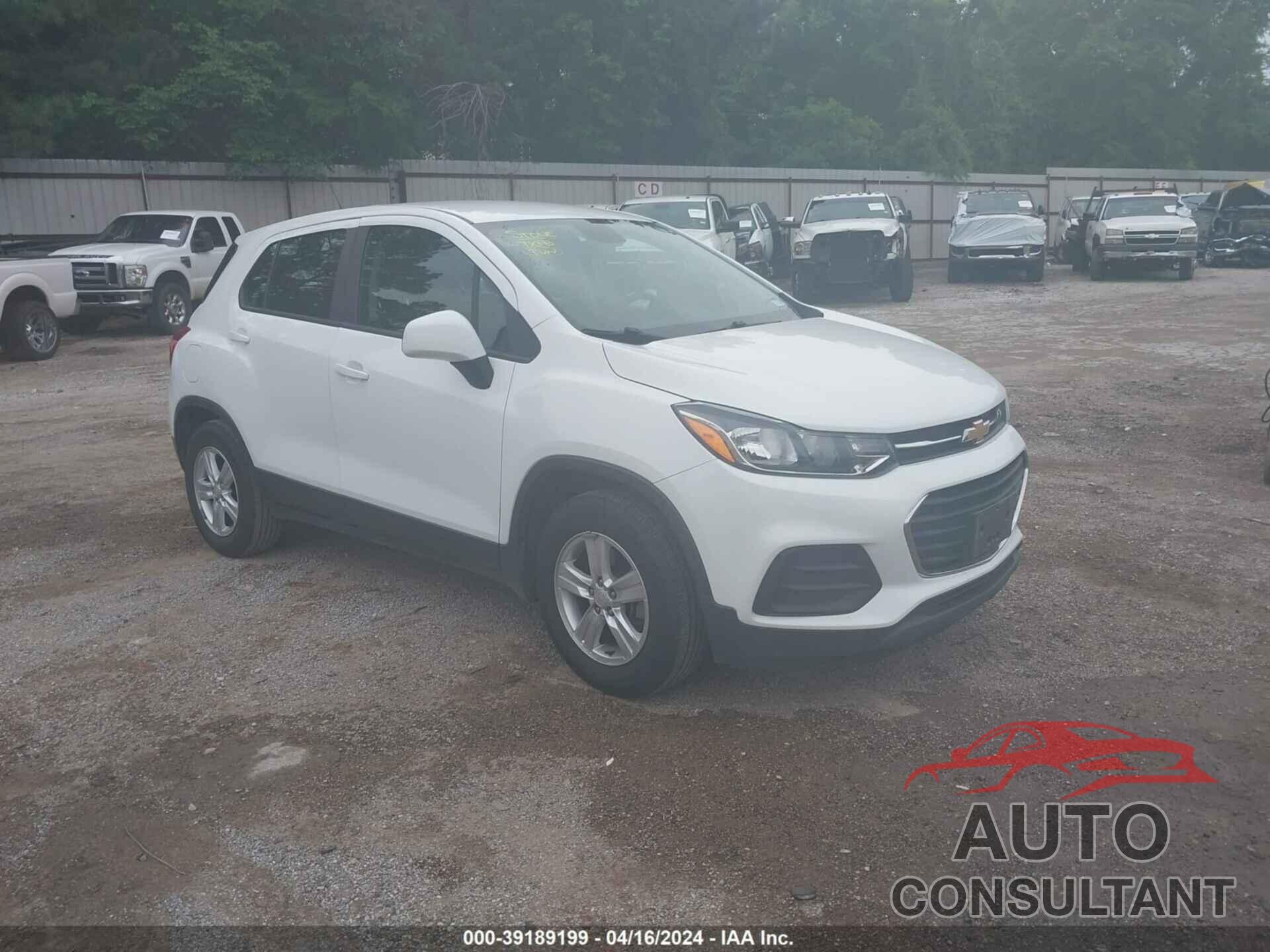 CHEVROLET TRAX 2019 - 3GNCJKSBXKL330729