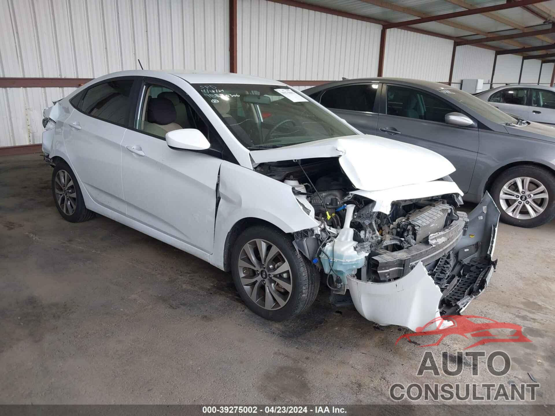 HYUNDAI ACCENT 2017 - KMHCT4AE2HU280834