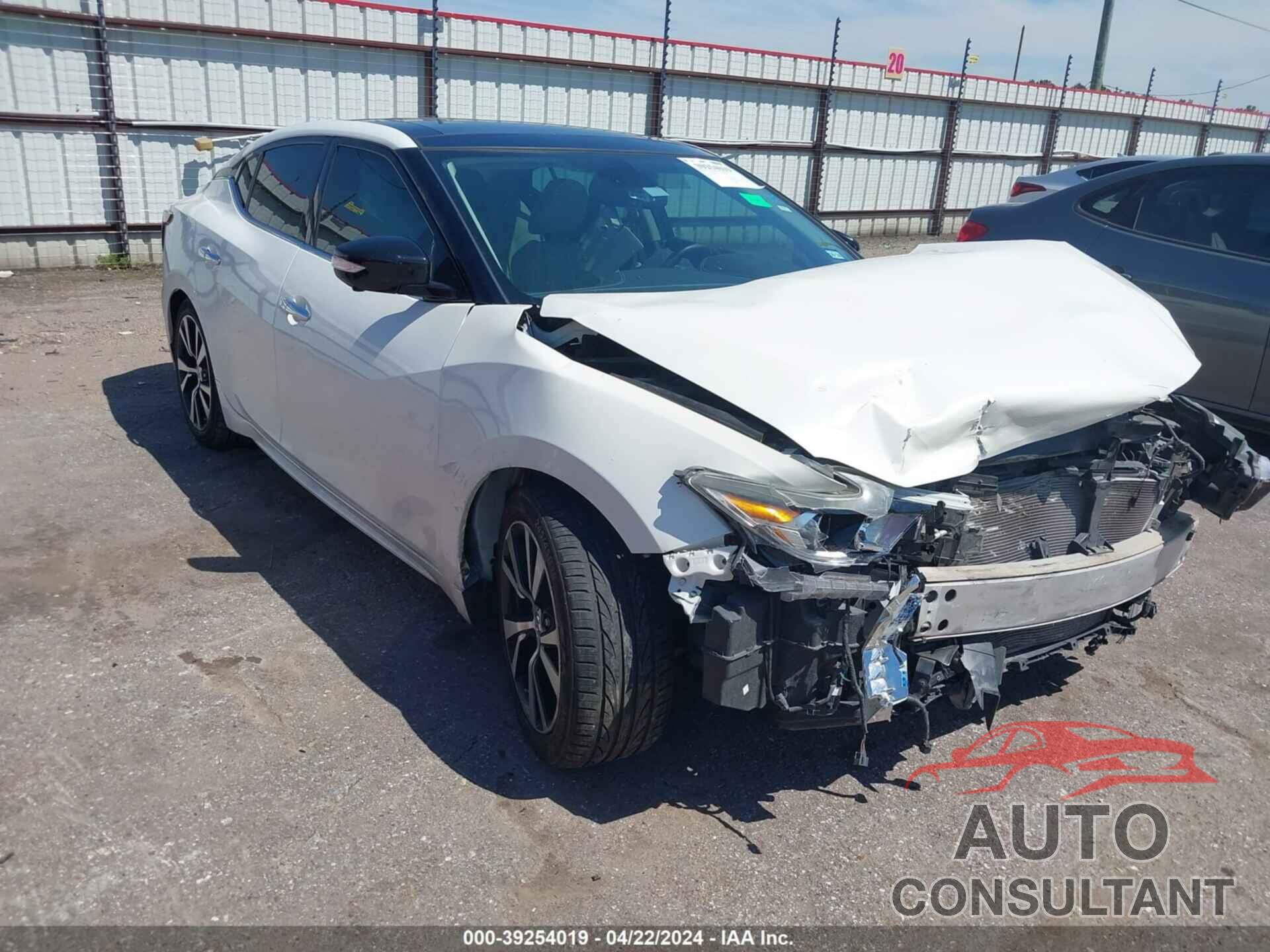 NISSAN MAXIMA 2018 - 1N4AA6AP9JC368103