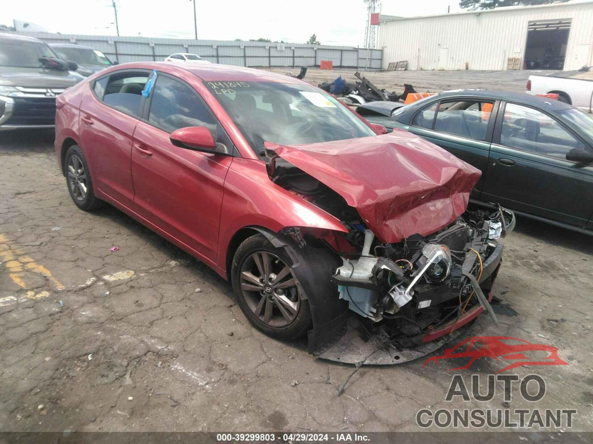 HYUNDAI ELANTRA 2017 - 5NPD84LF5HH002262