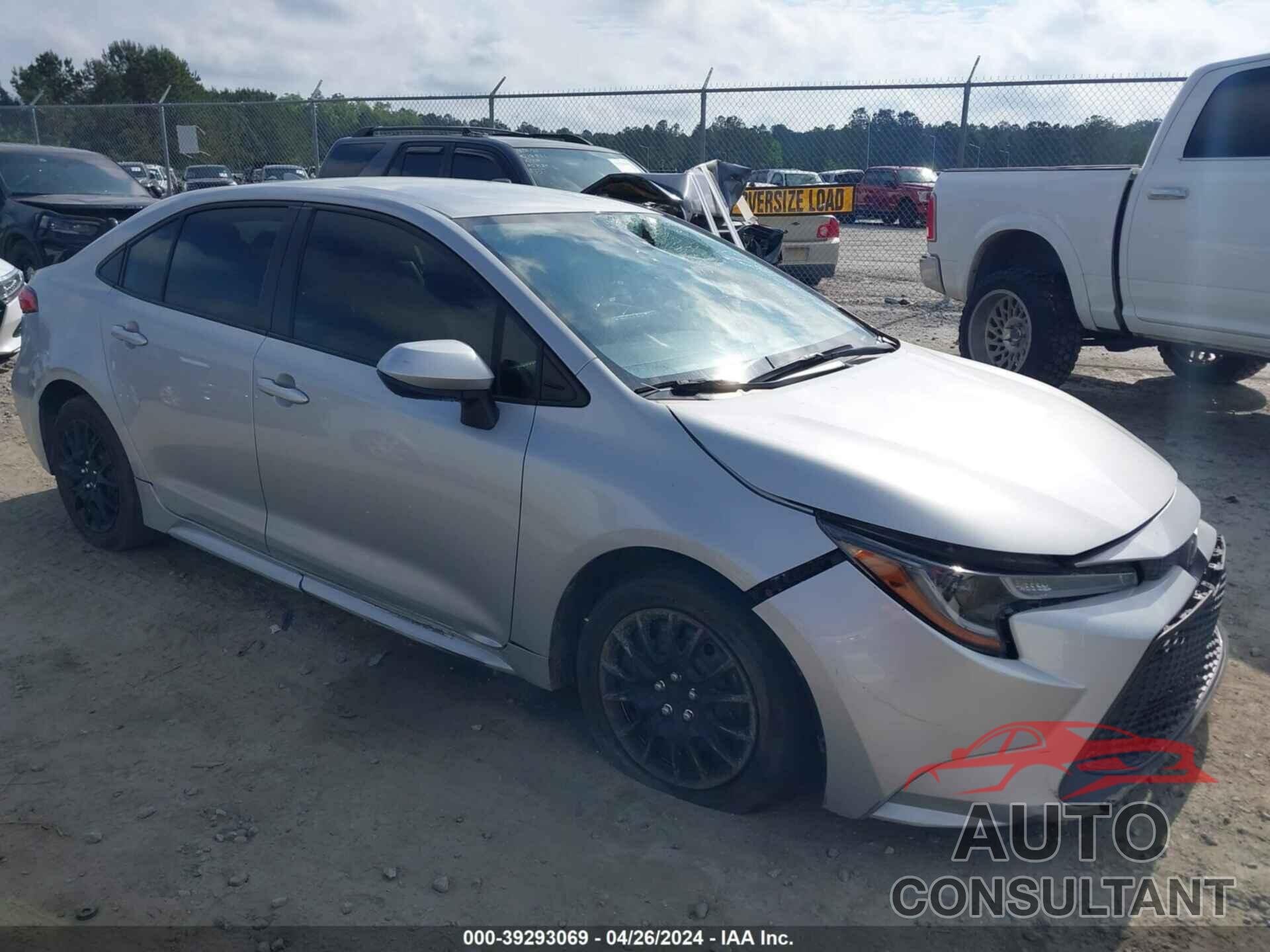 TOYOTA COROLLA 2020 - JTDEPRAE4LJ113027