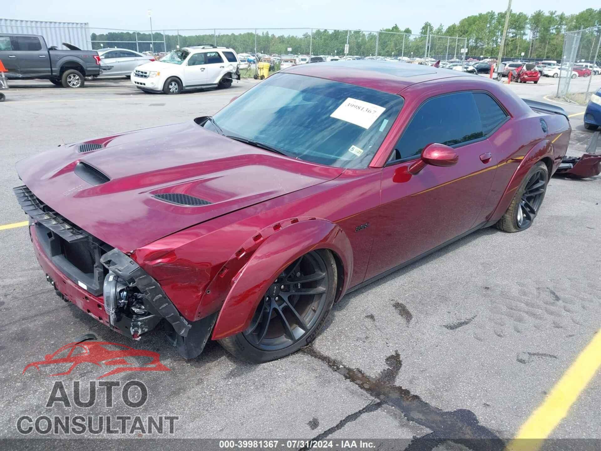 DODGE CHALLENGER 2019 - 2C3CDZFJ2KH569456