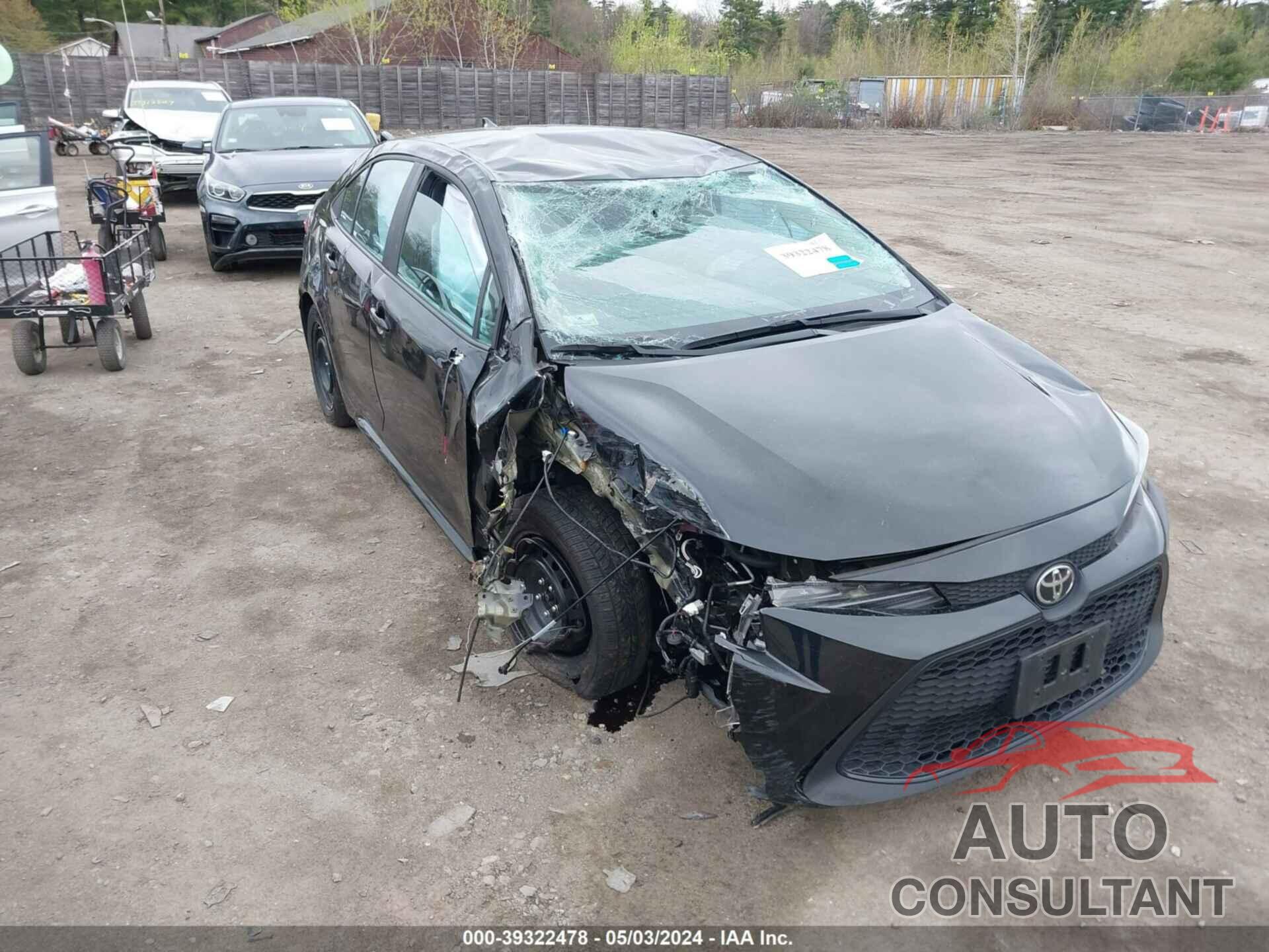 TOYOTA COROLLA 2021 - 5YFEPMAE5MP203271